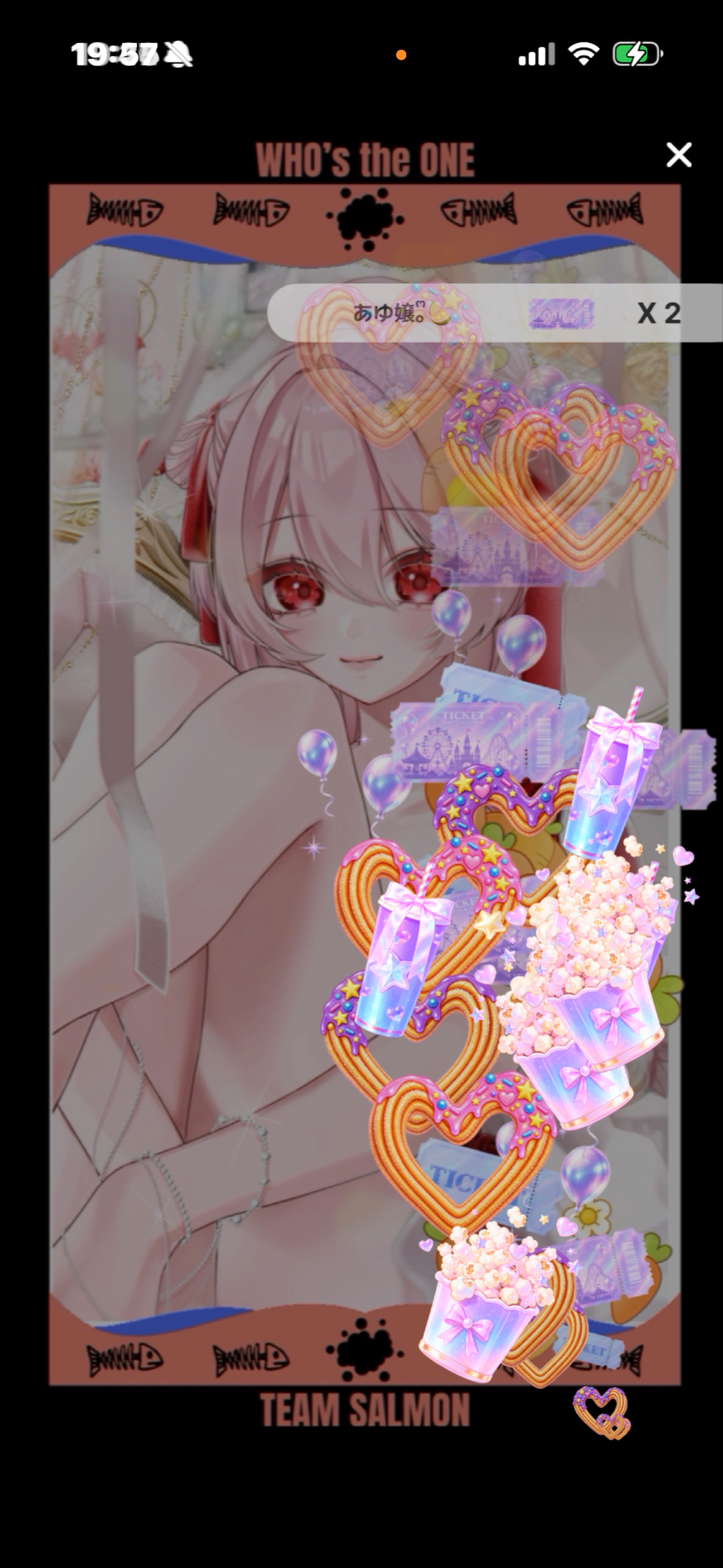 ハート欲しいなぁ 何色でも○