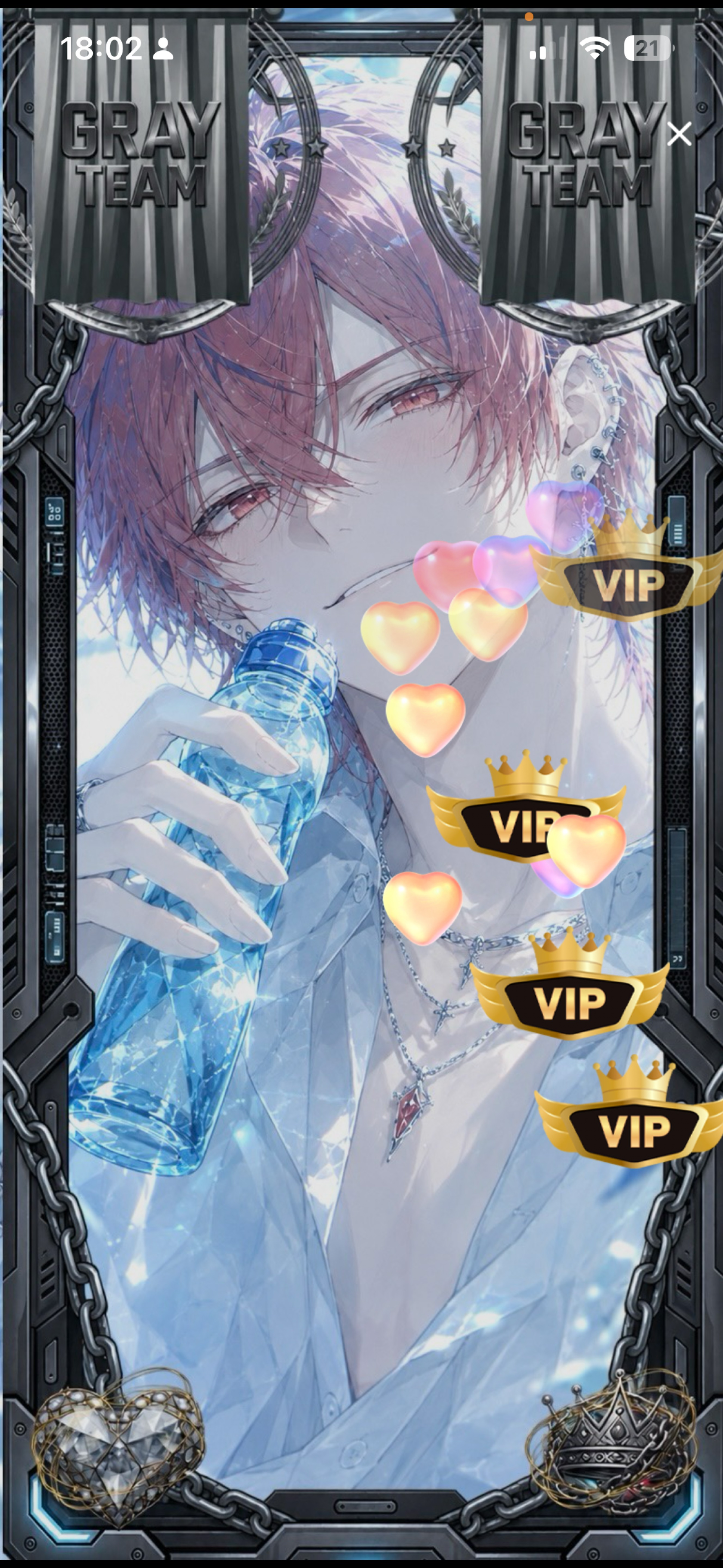 グレーな気分⛓️🩶