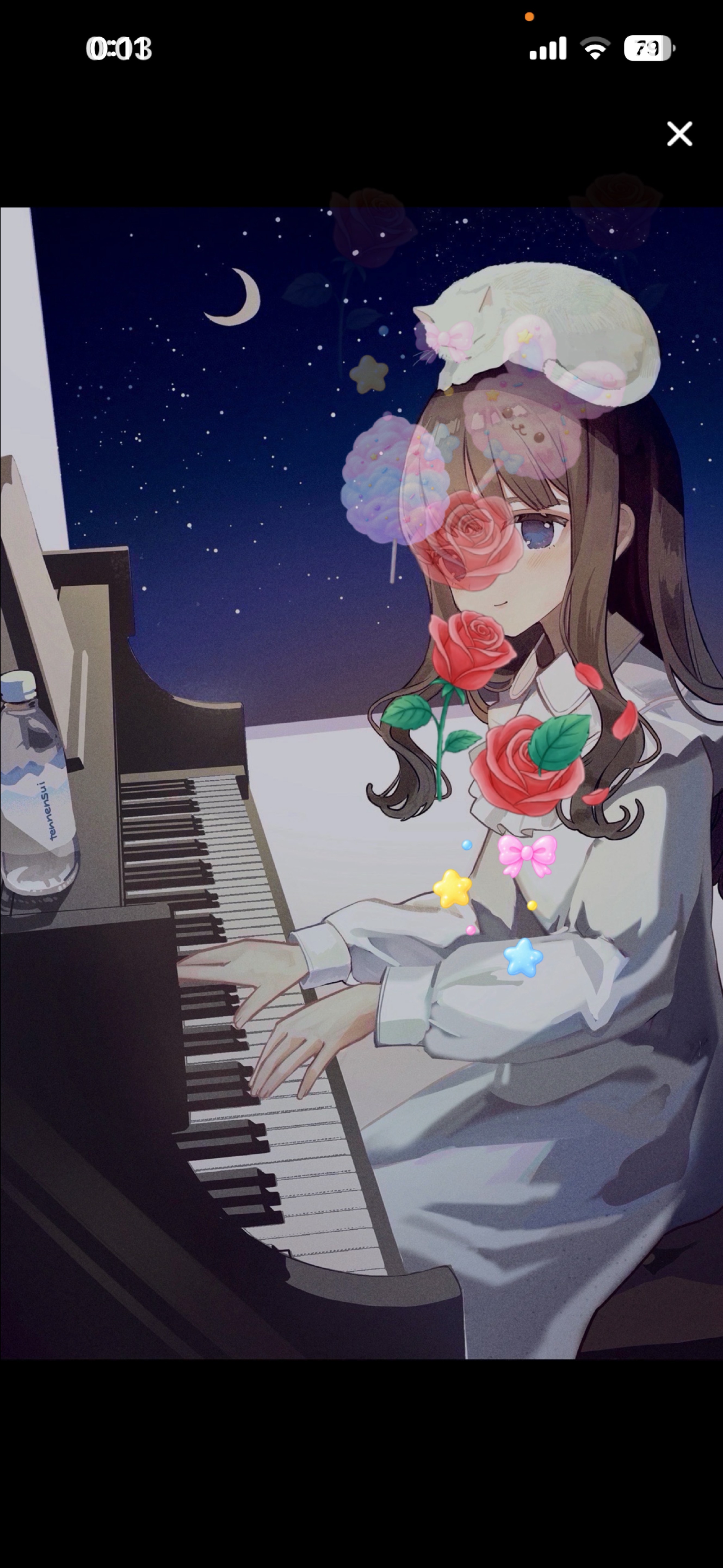 眠れる水分補給🫧