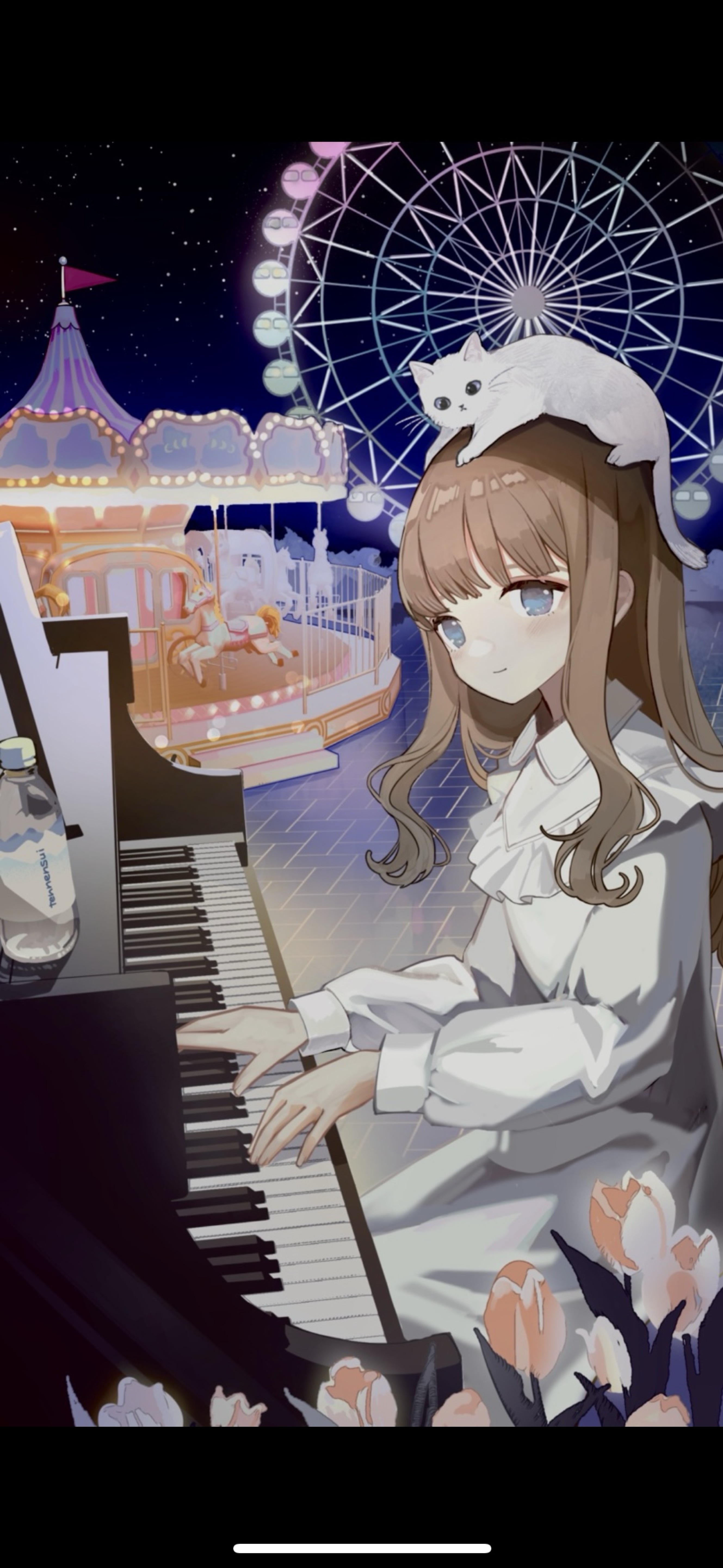 眠れる水分補給🫧