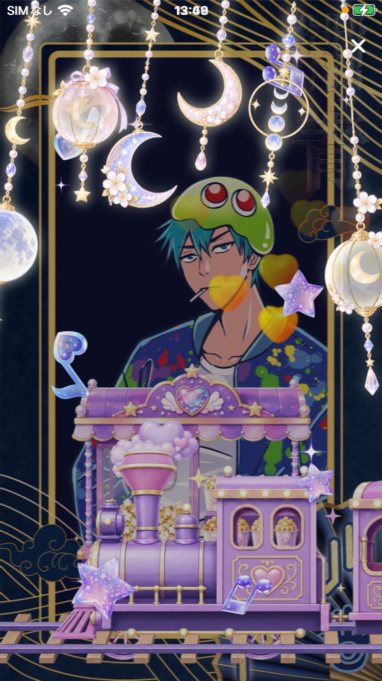 ぷよっと昼ネイビー🪬