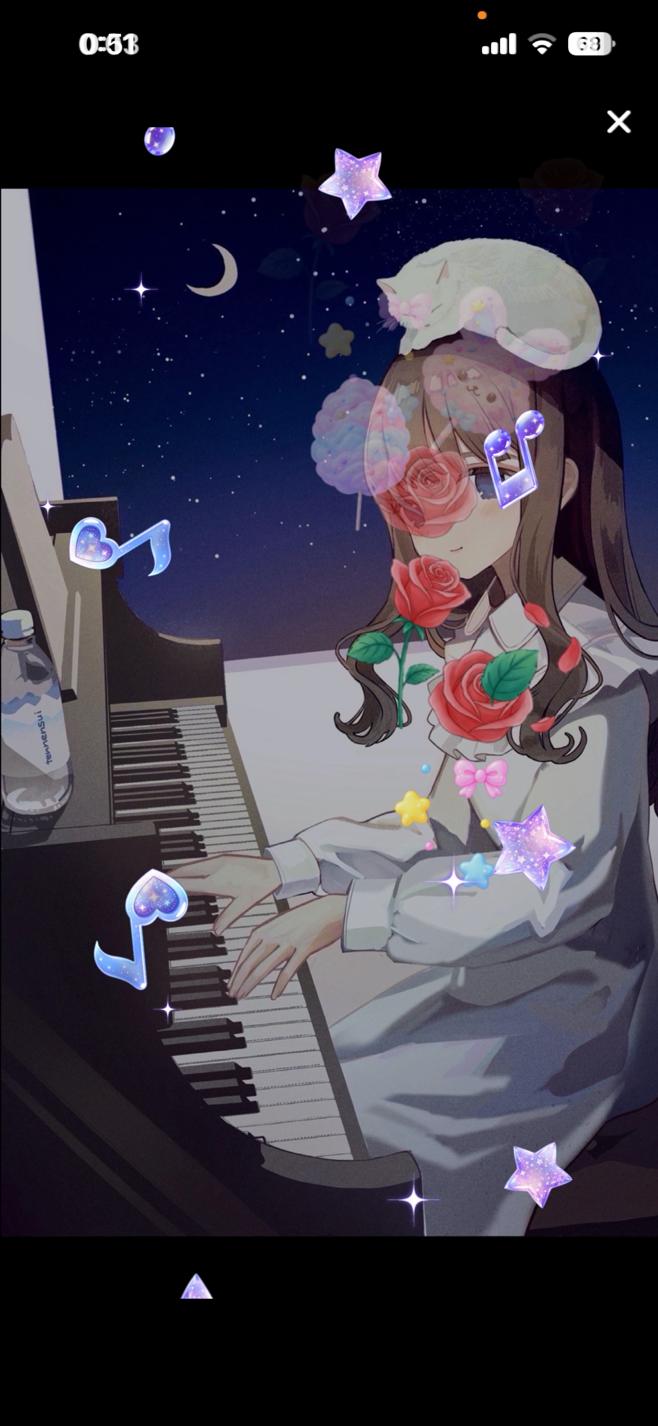 眠れる水分補給🫧