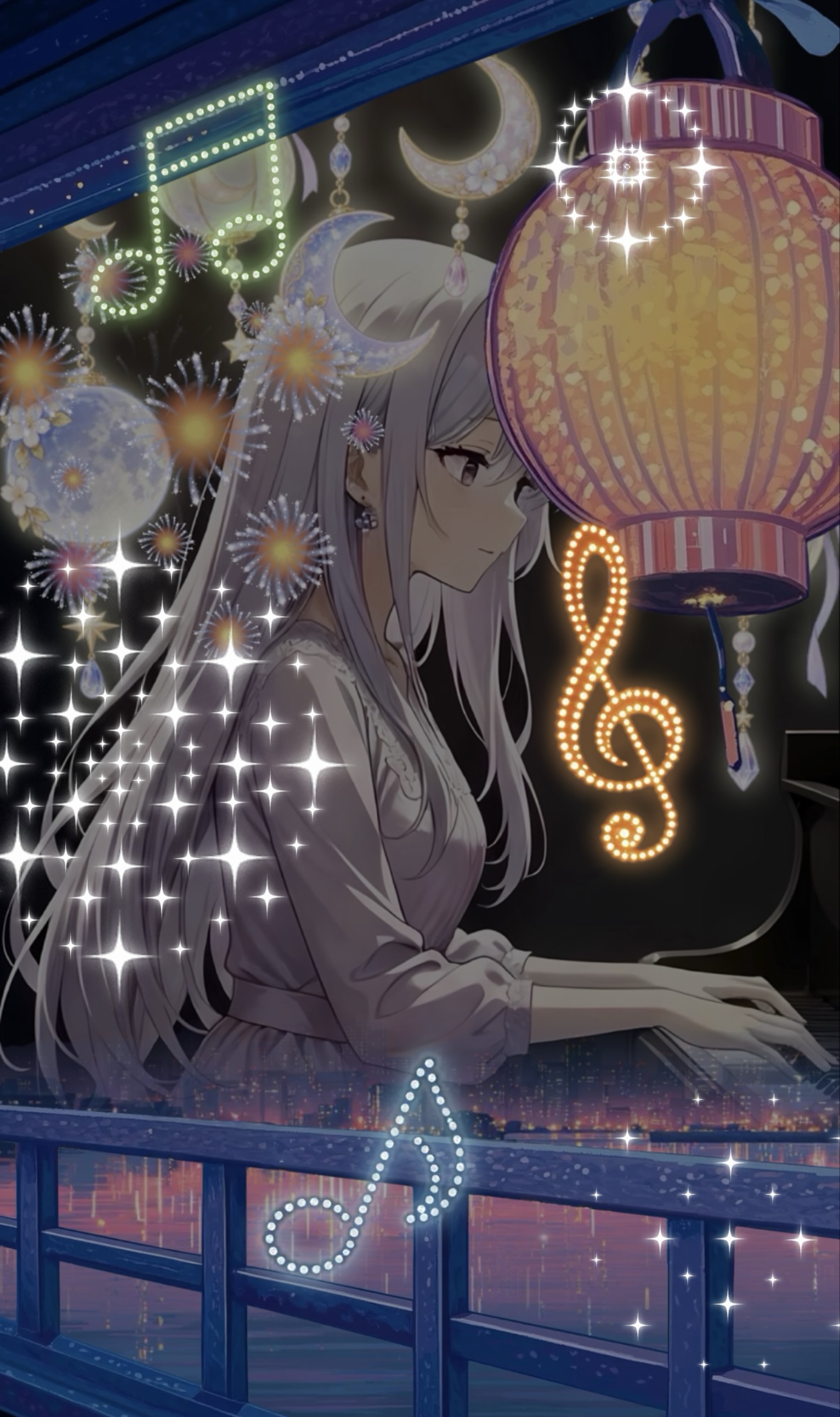 初潜〇ピアノ練習