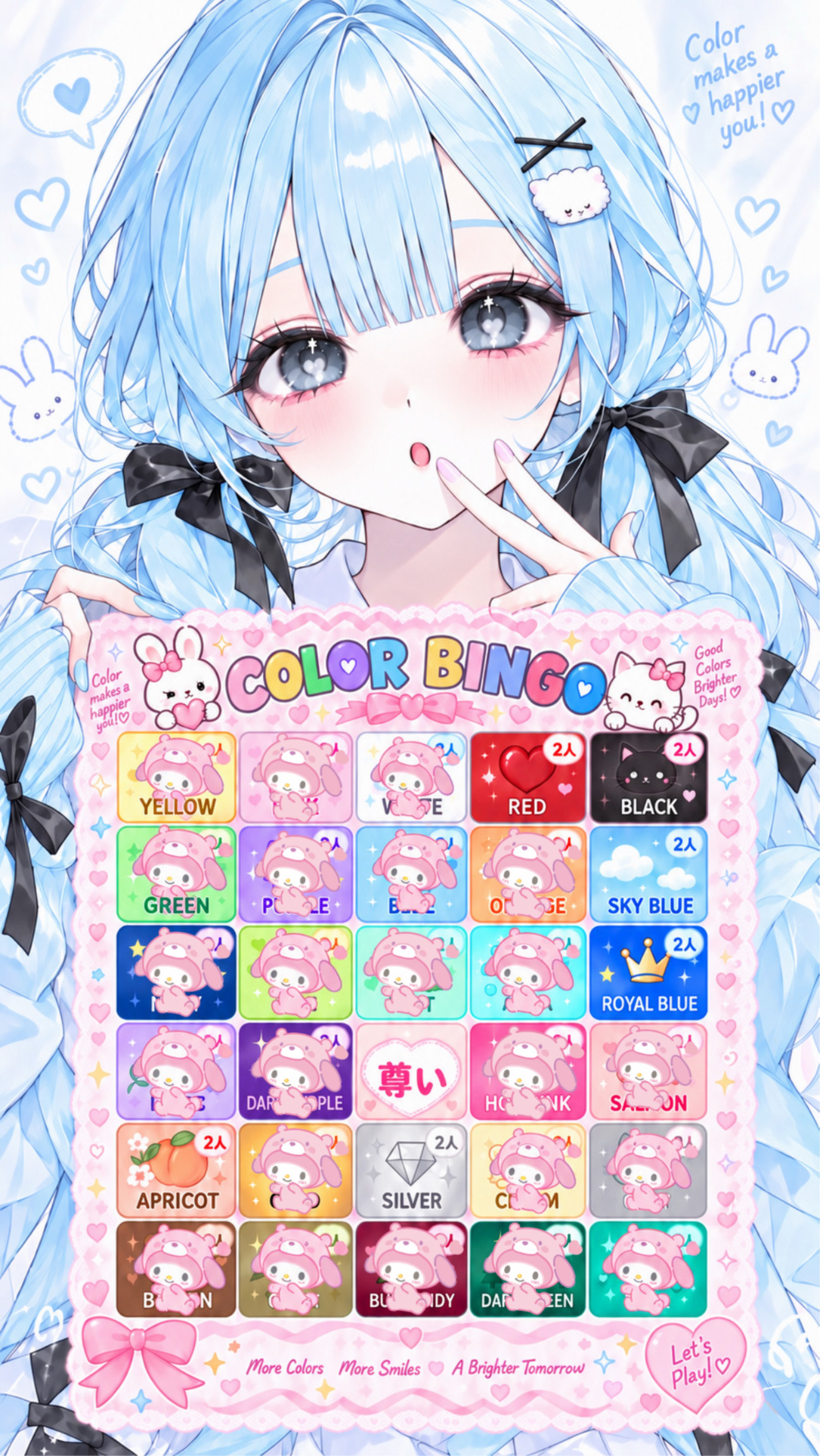 COLOR BINGO‼️