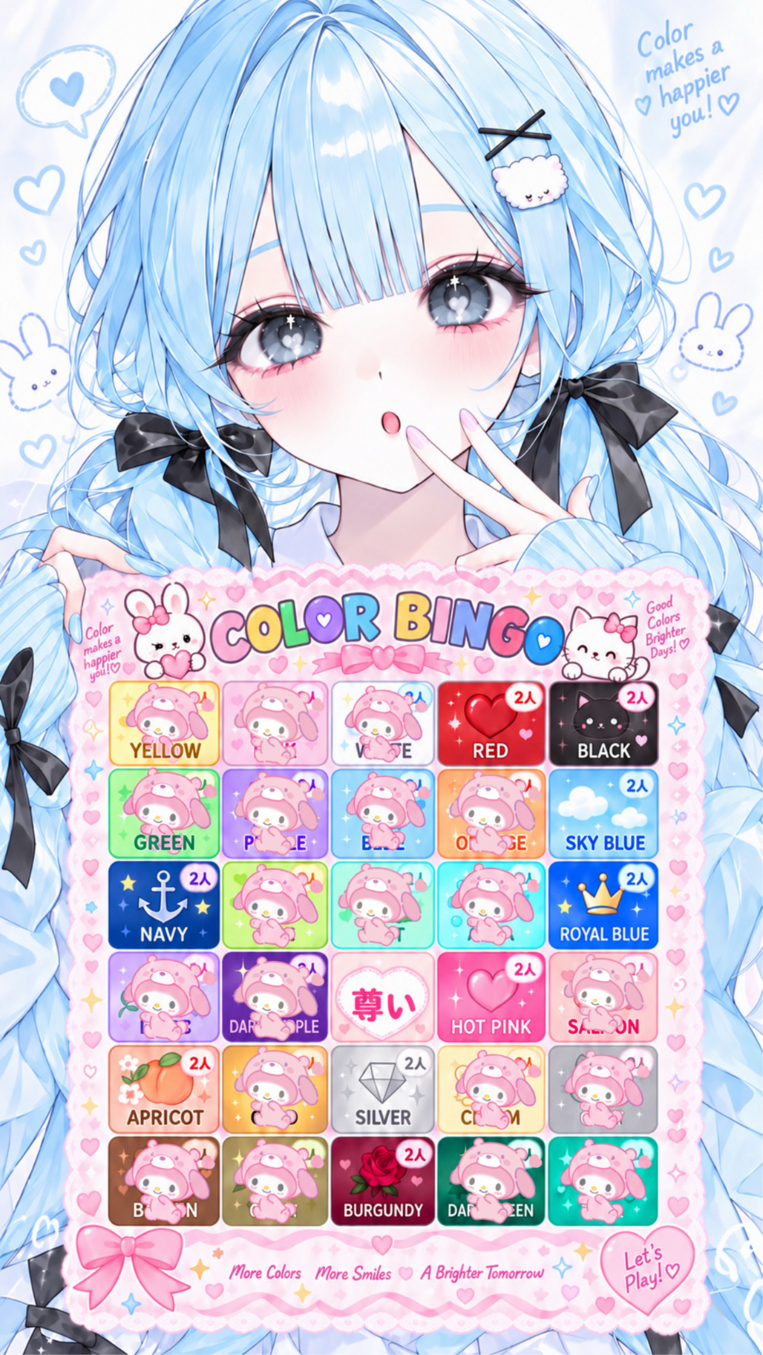 COLOR BINGO‼️