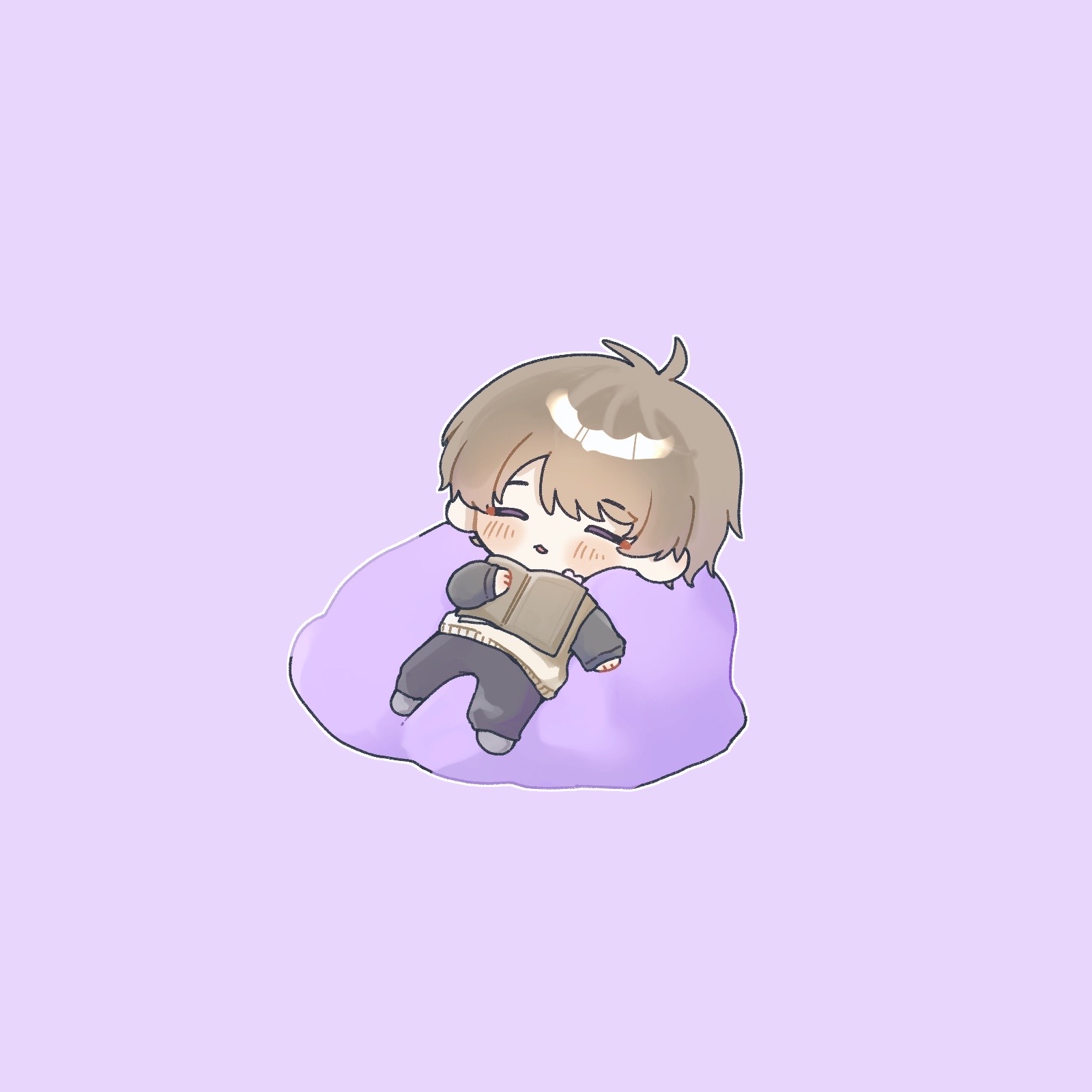 すやすや( ᎔˘꒳˘᎔)