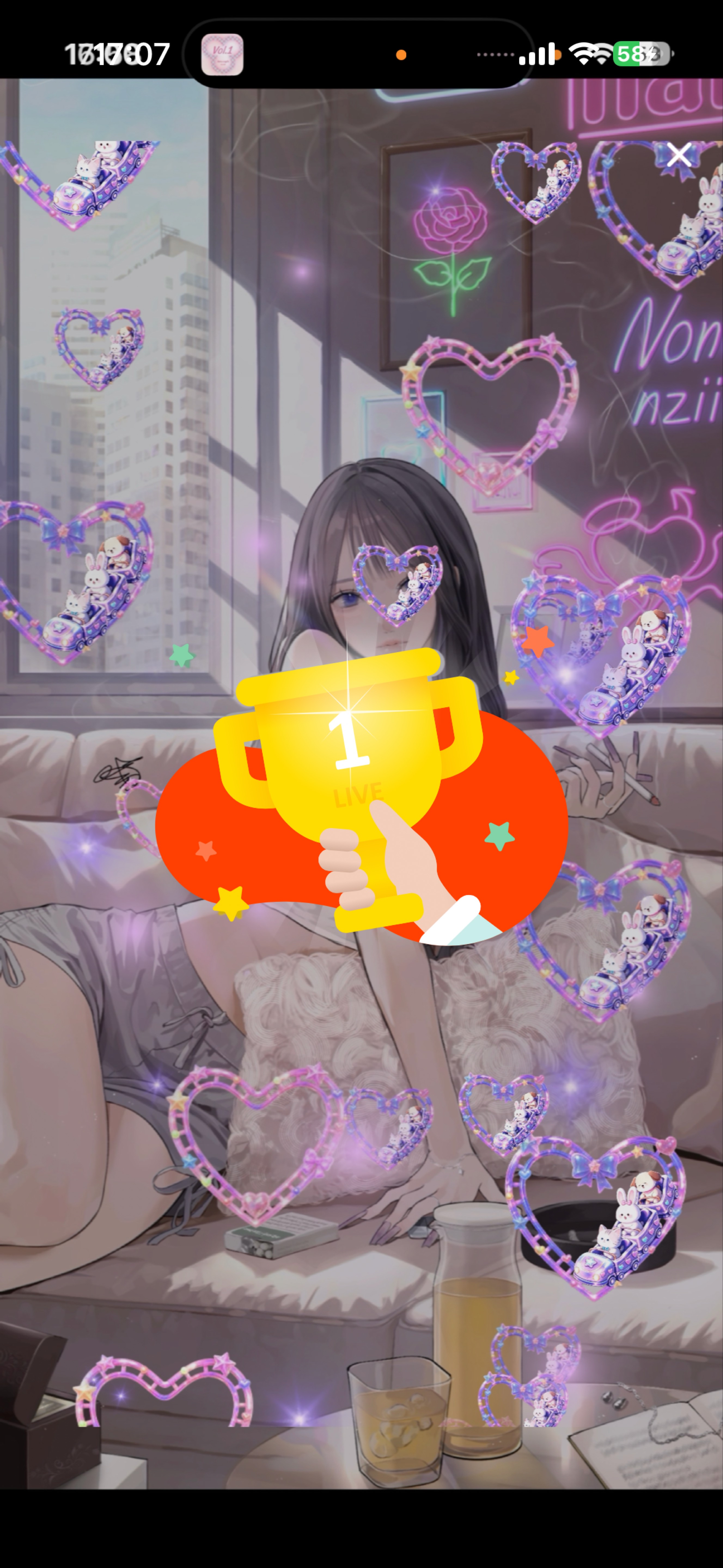 りぃ。ちゃ可愛いだね🥳❤️‍🔥❤️‍🔥