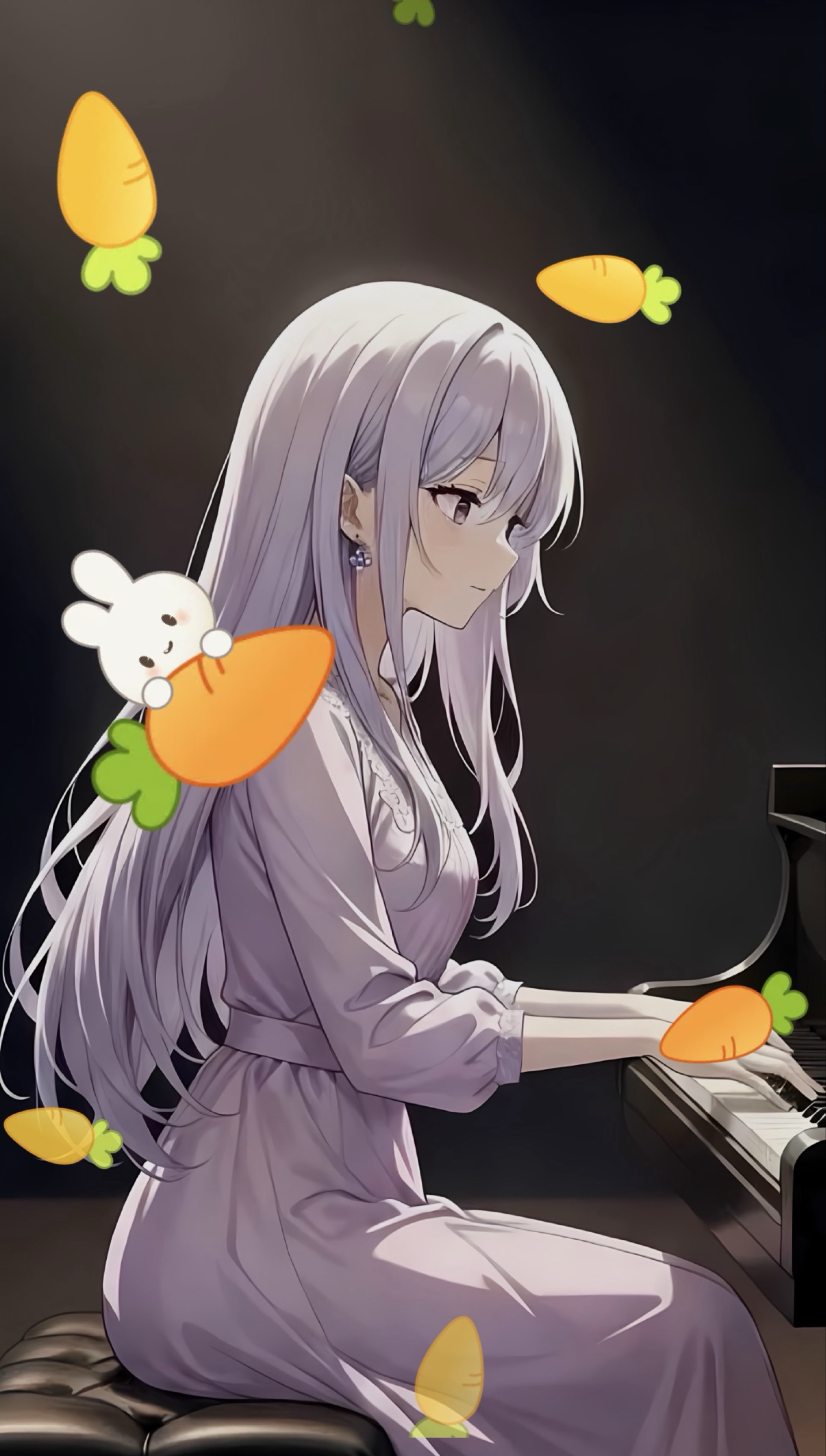 初潜〇ピアノ練習