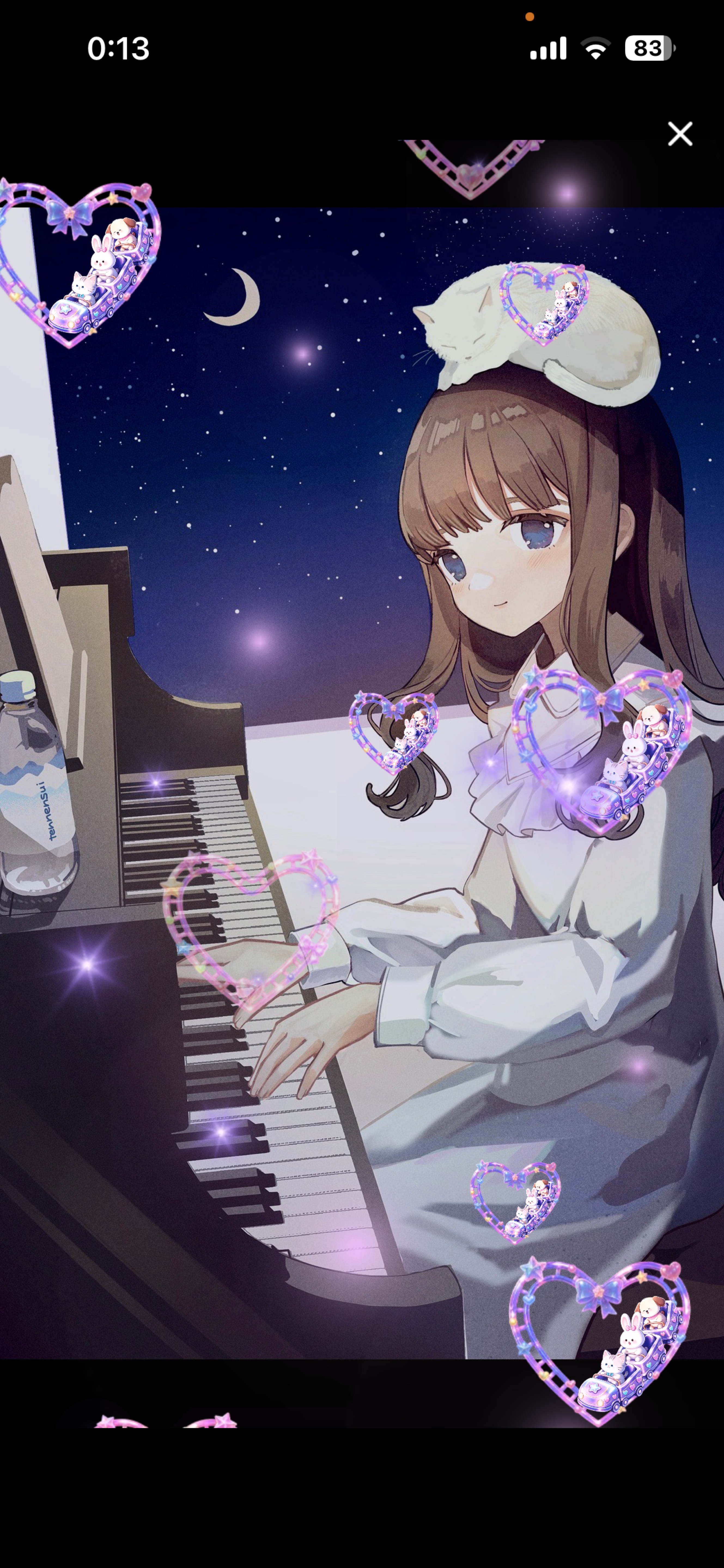 眠れる水分補給🫧