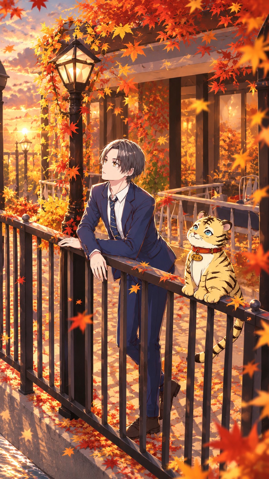 初見〇 出張前 おはよ🐯