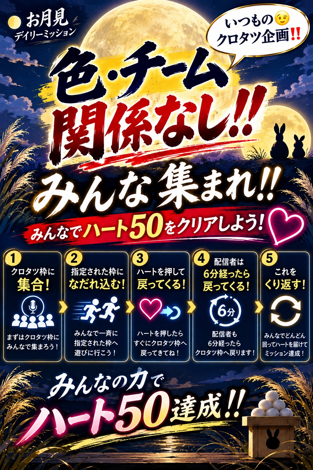 全チーム🙆‍♂️あなたのハートをたすけ隊
