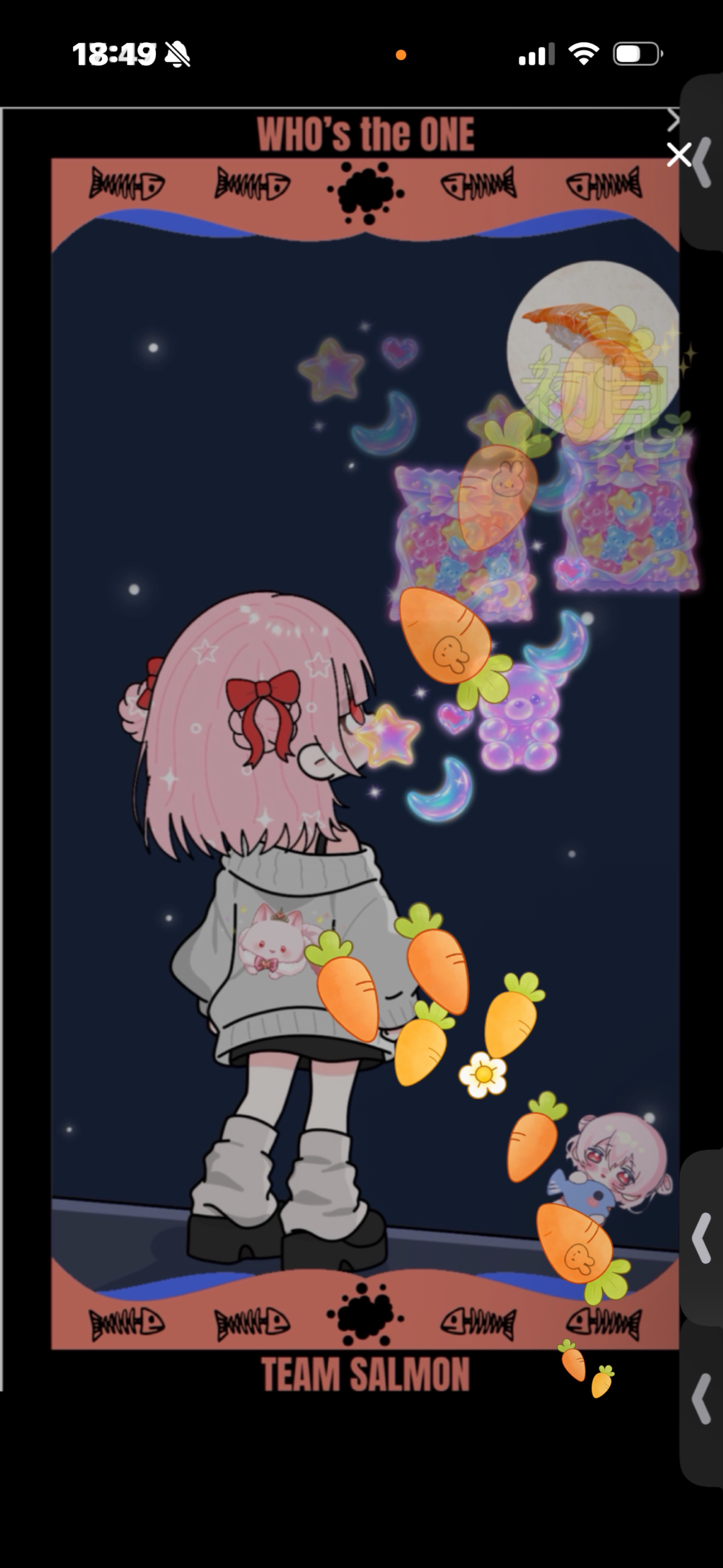 月が綺麗ですね✨️何色でも○