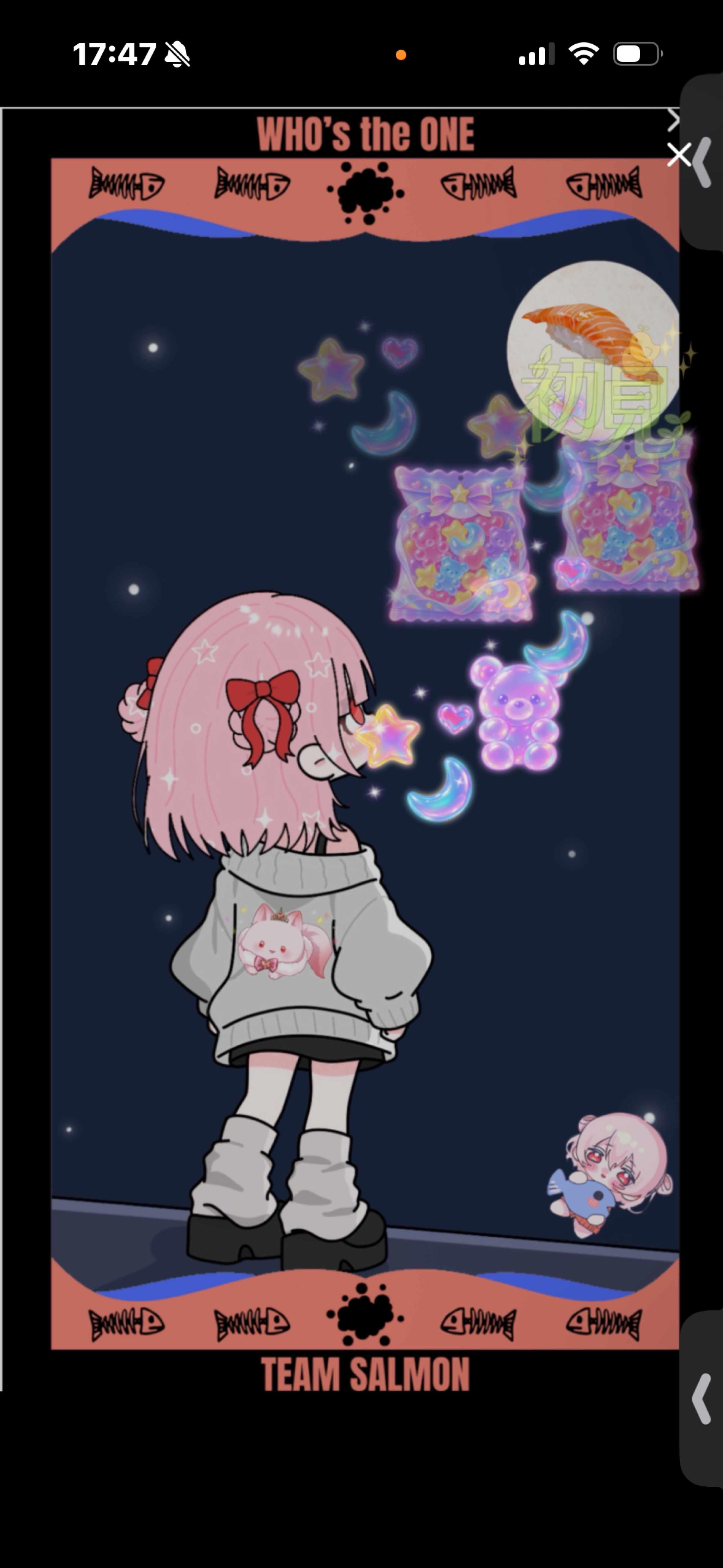 月が綺麗ですね✨️何色でも○