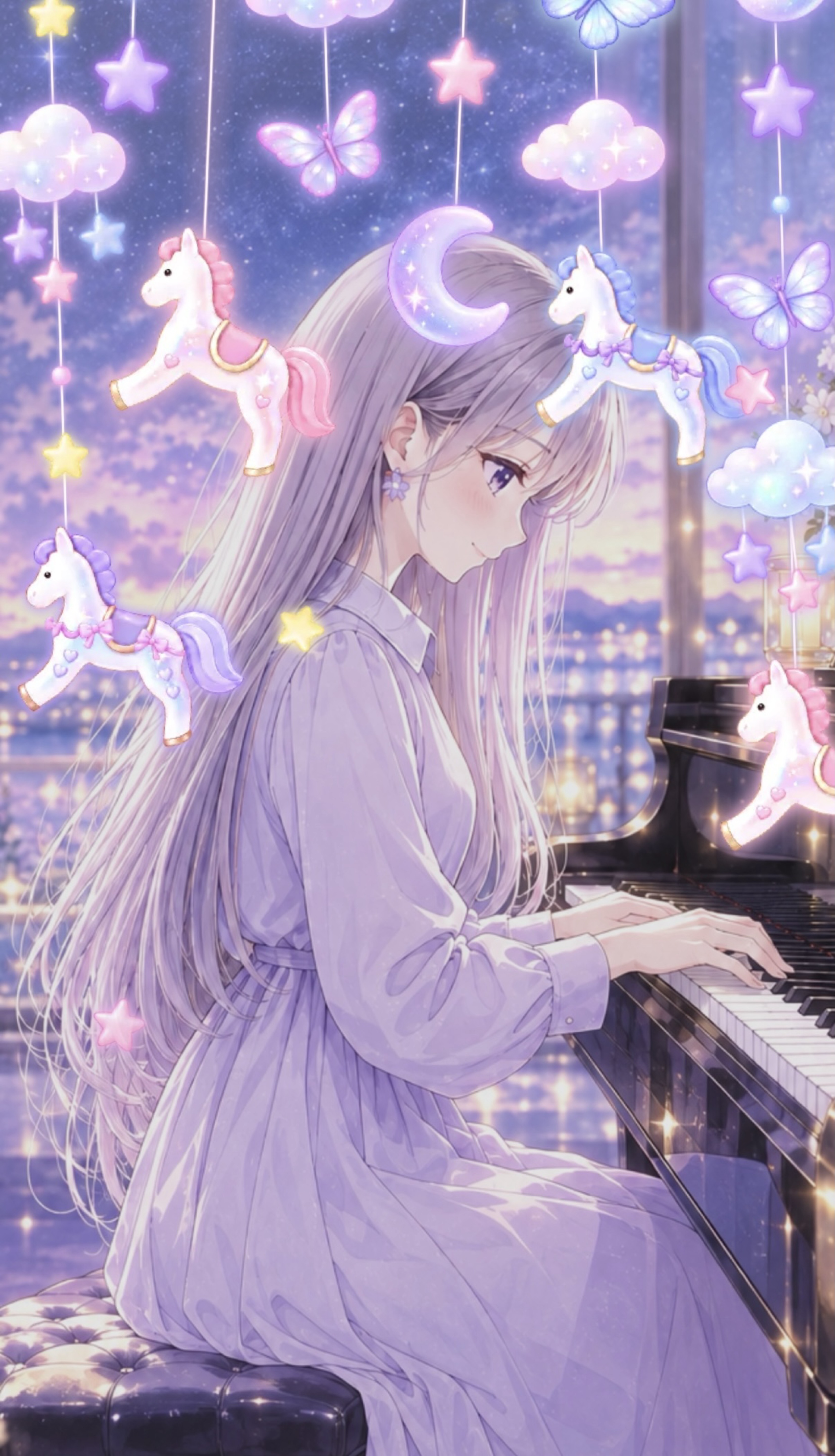 初潜〇ピアノ練習