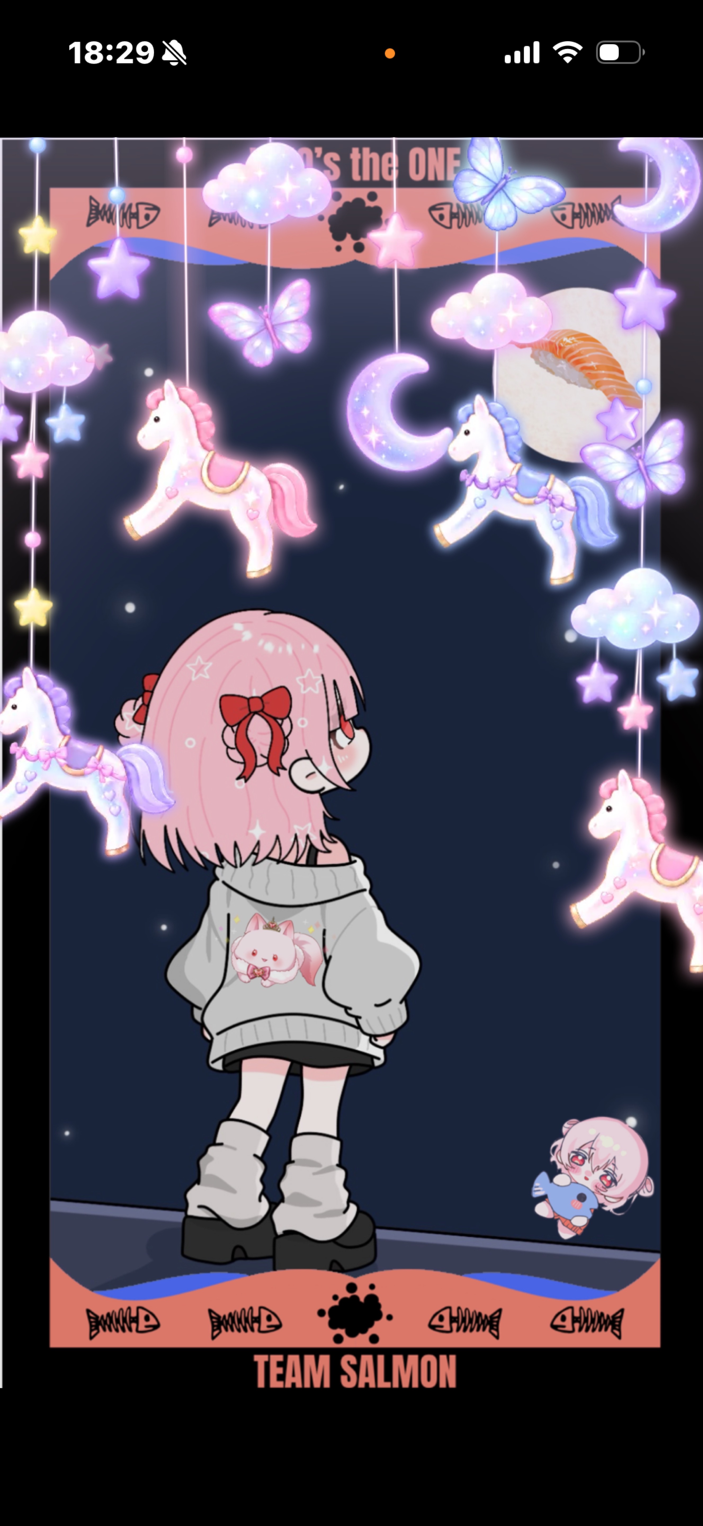 月が綺麗ですね✨️何色でも○