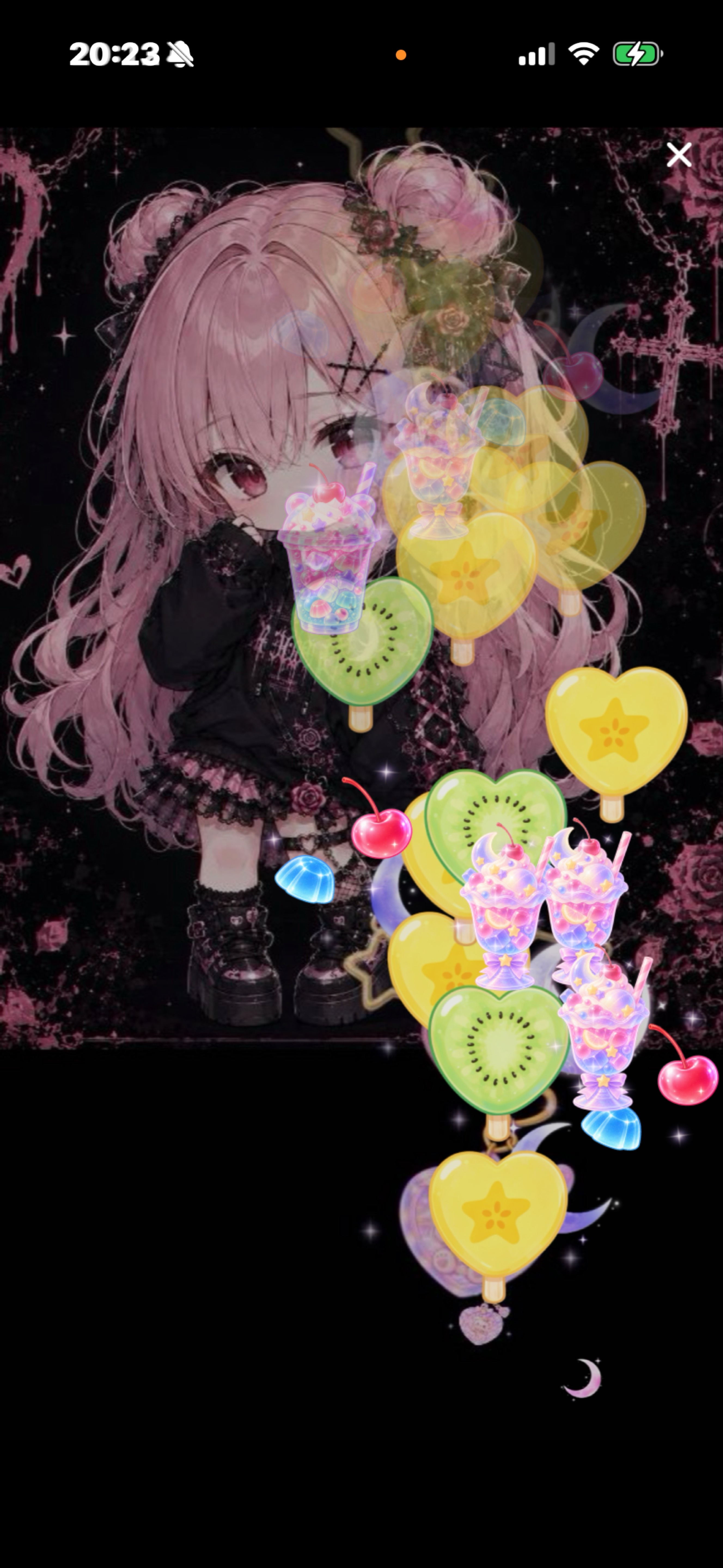 月が綺麗ですね✨️何色でも○