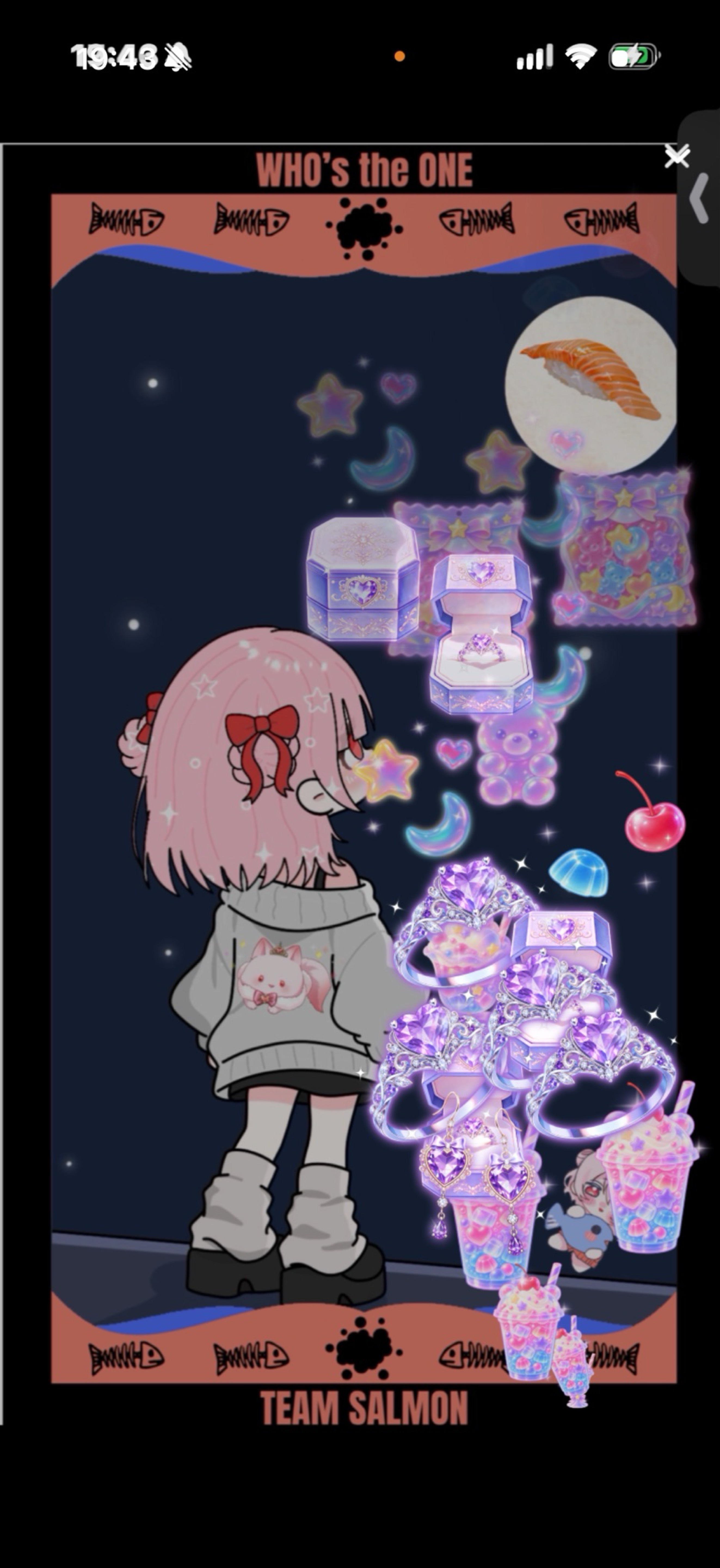 月が綺麗ですね✨️何色でも○