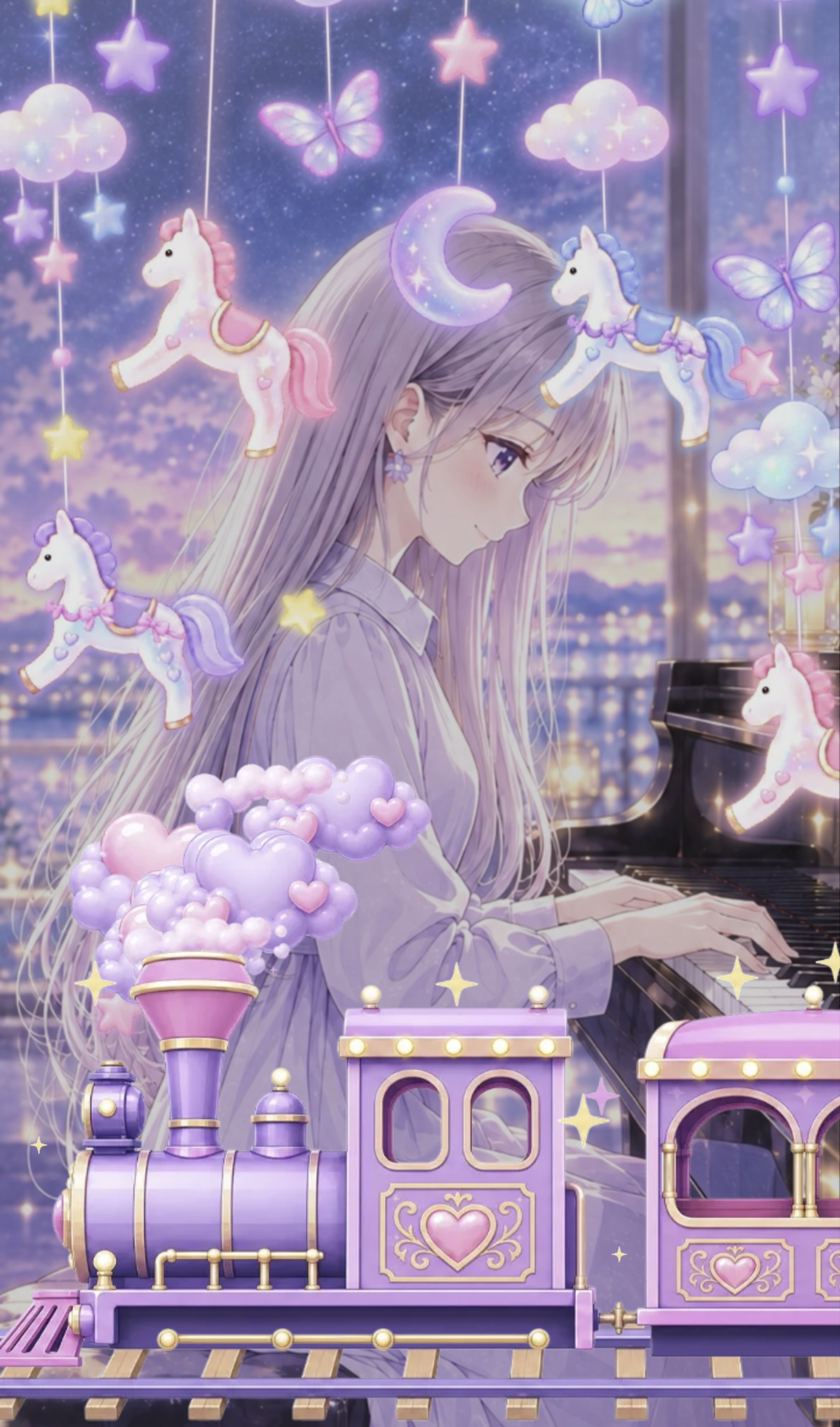 初潜〇ピアノ練習