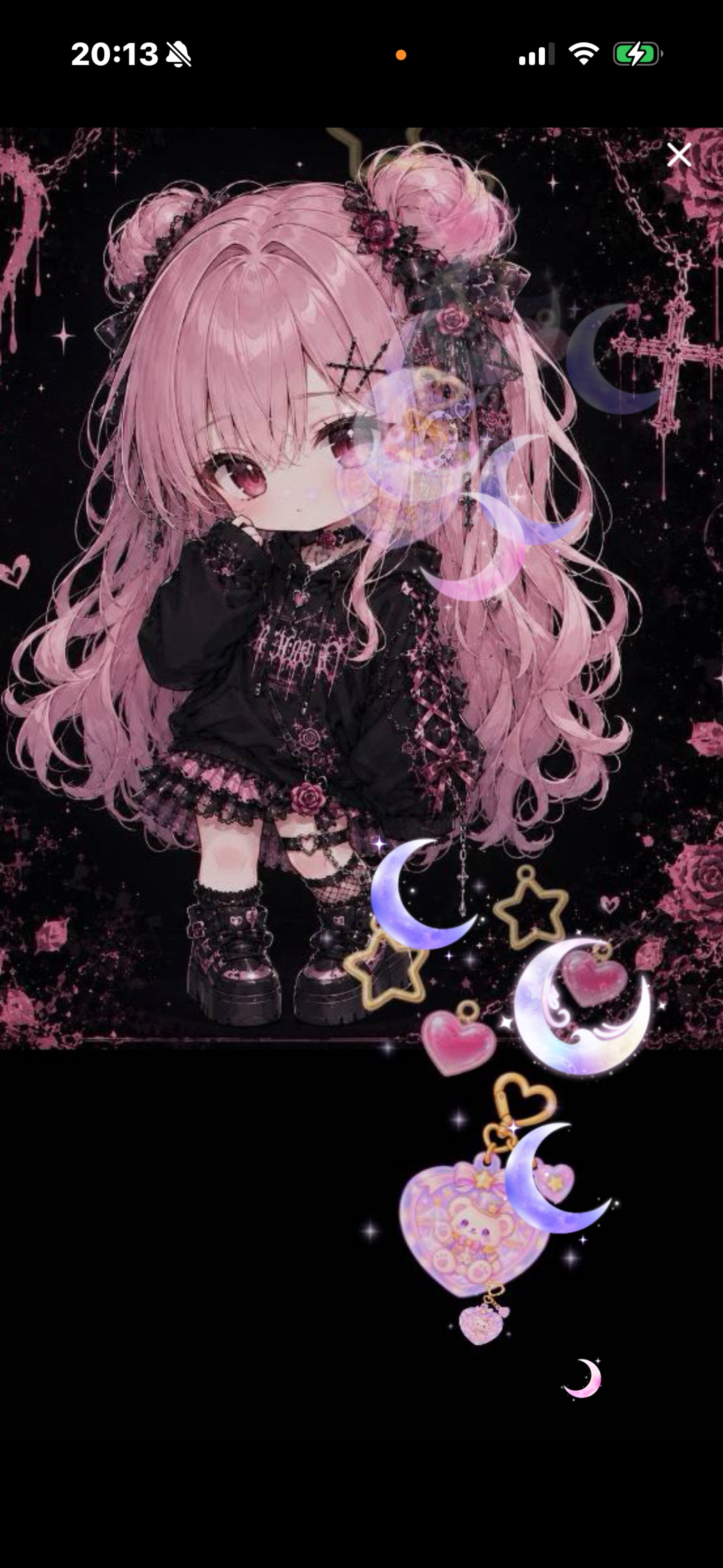 月が綺麗ですね✨️何色でも○