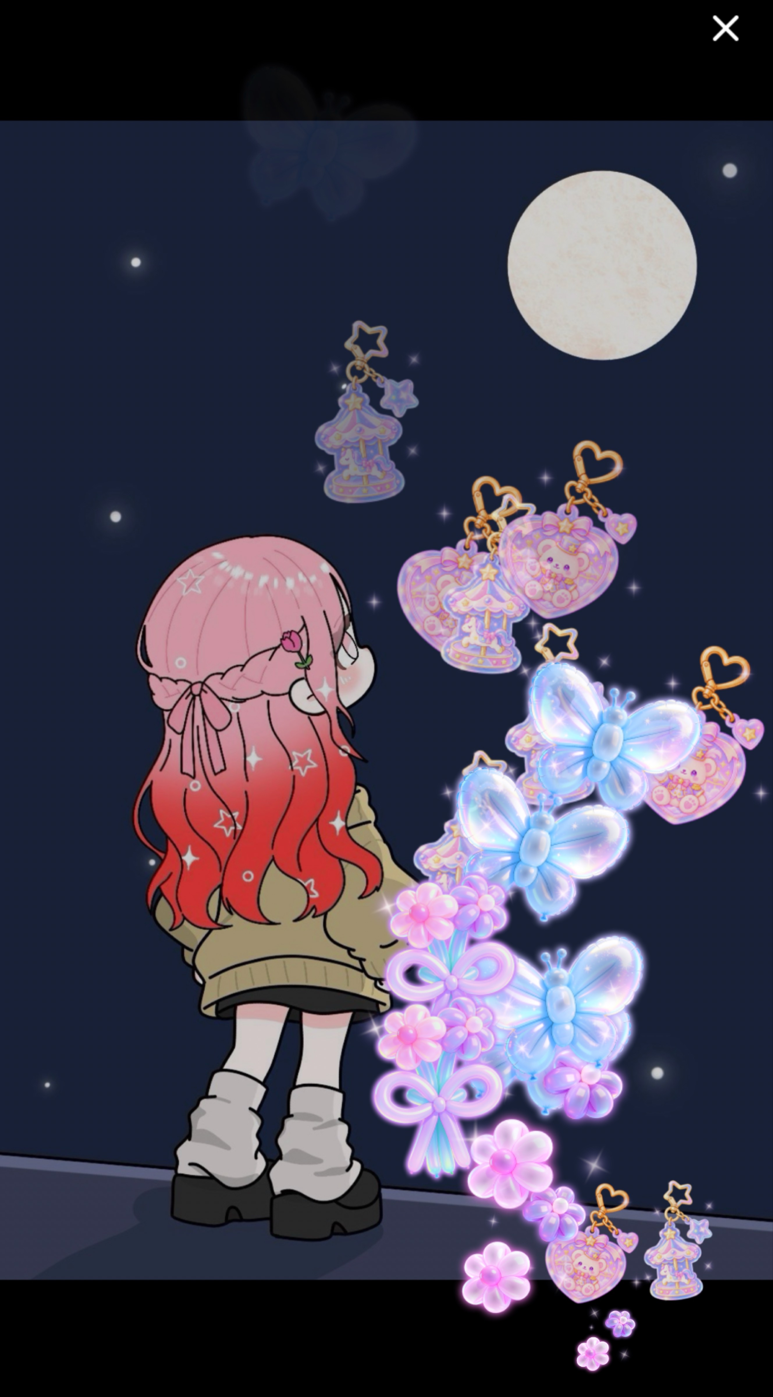 お月見イベ🍊時間♡80集め中