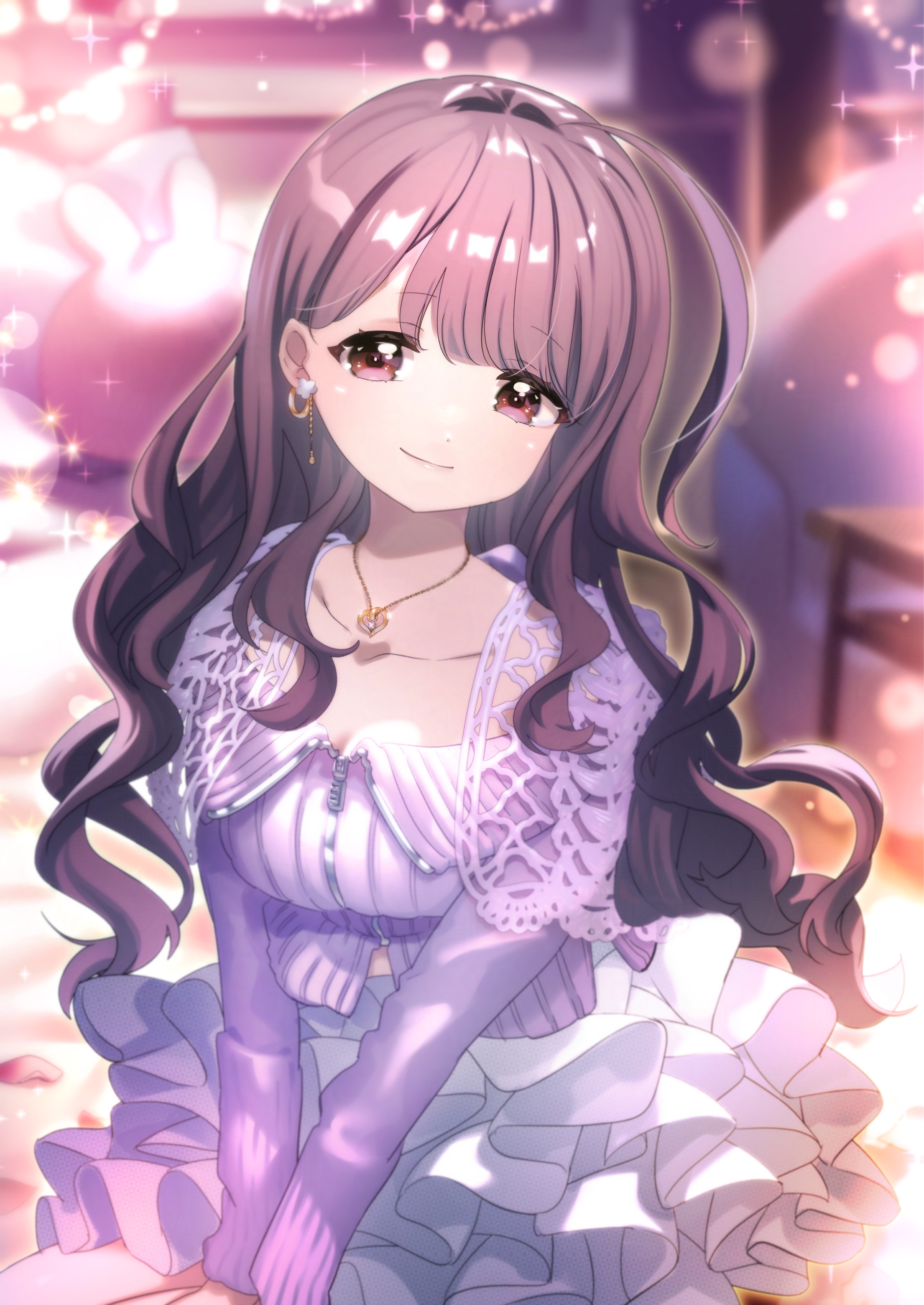 寝る前に話そ♡☾