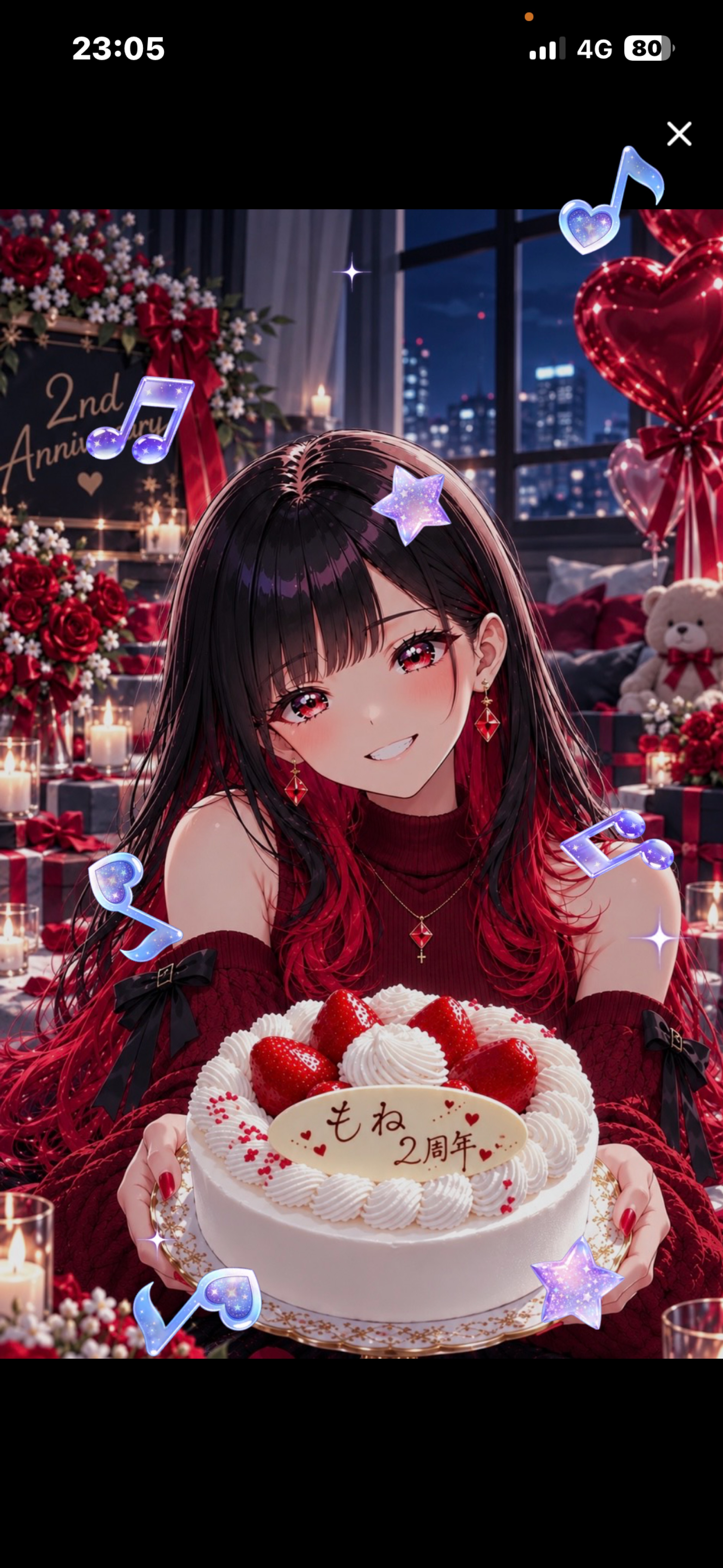 ㊗️２周年記念(🫶 ˙˘˙ )