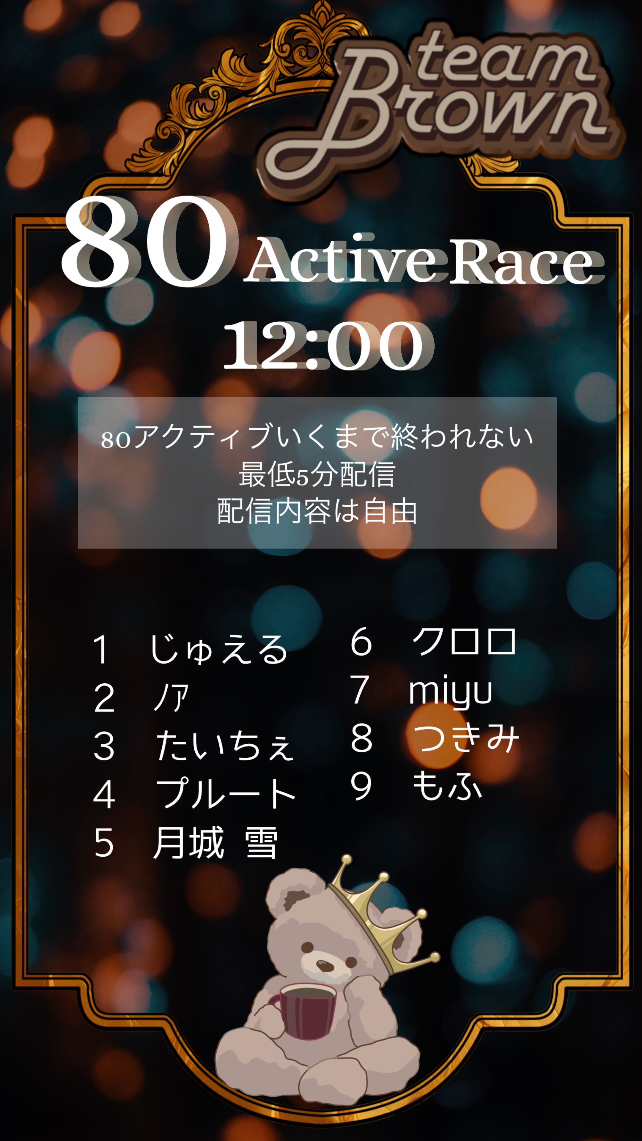 ブラウン80アクティブリレー