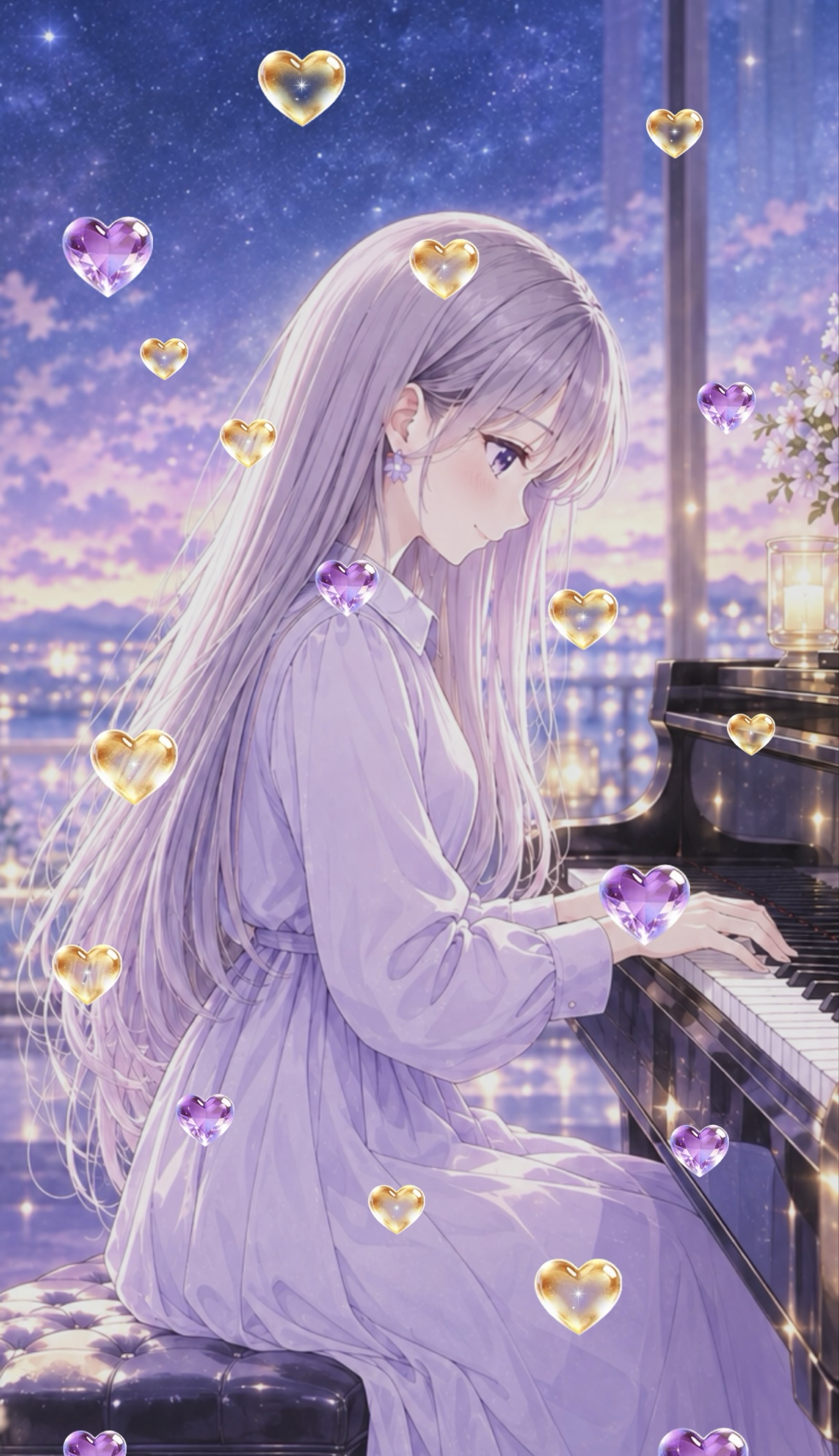 初潜〇ピアノ練習