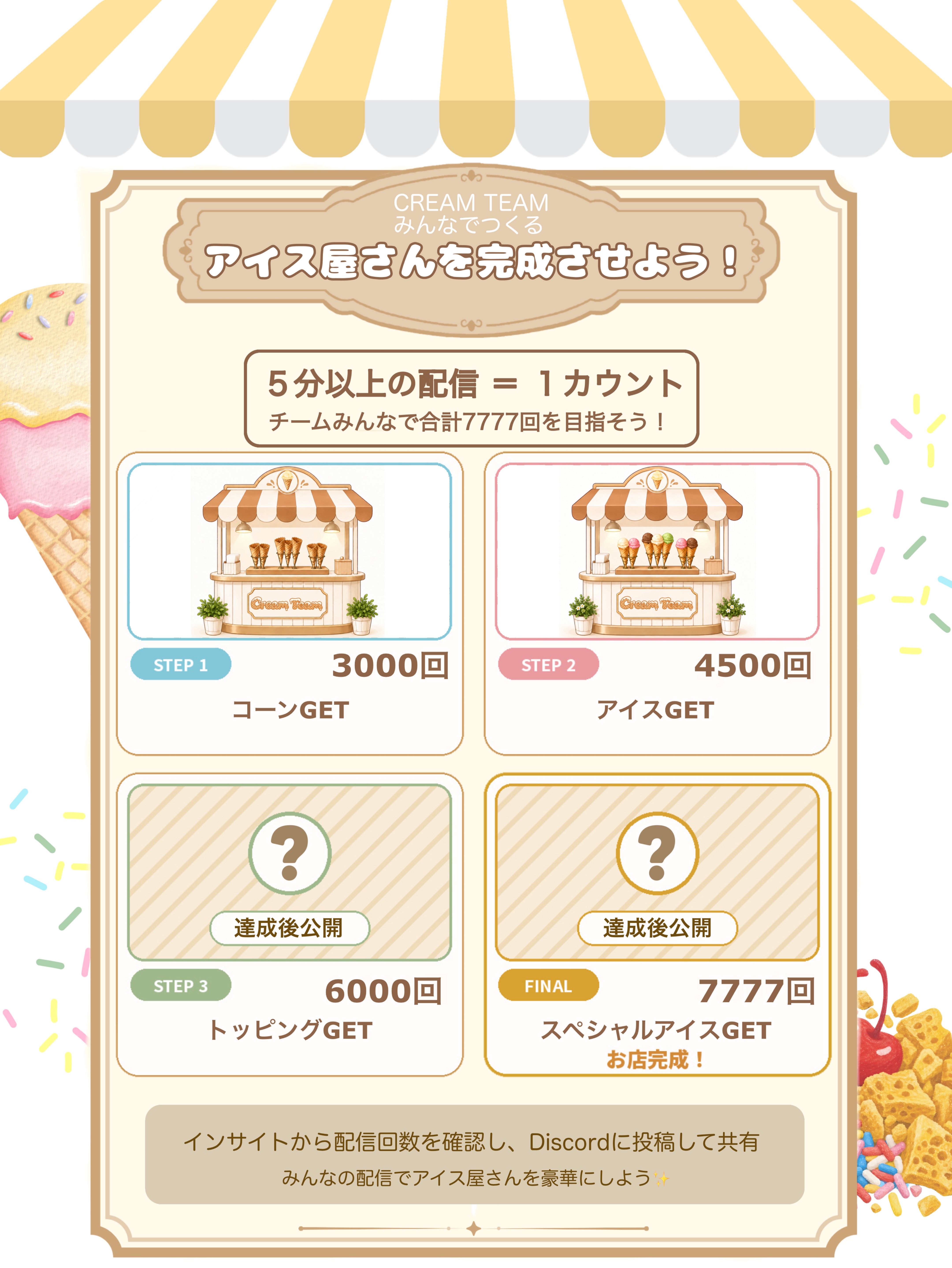 朝はここ🍨みんないらっしゃい！