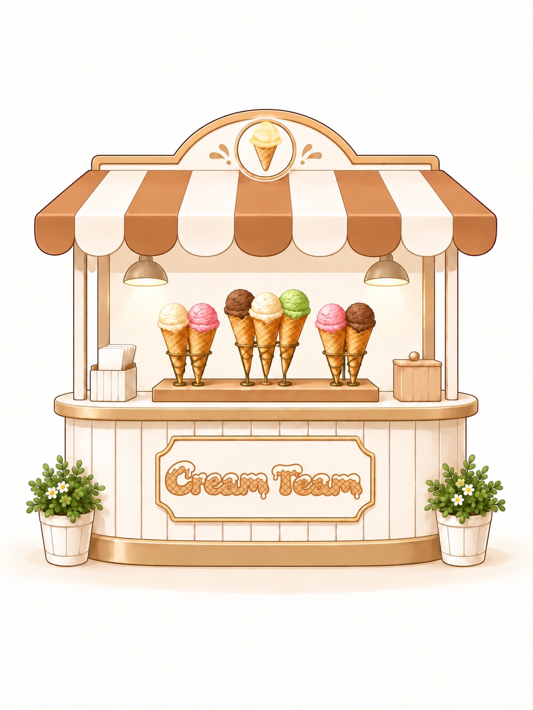 朝はここ🍨みんないらっしゃい！