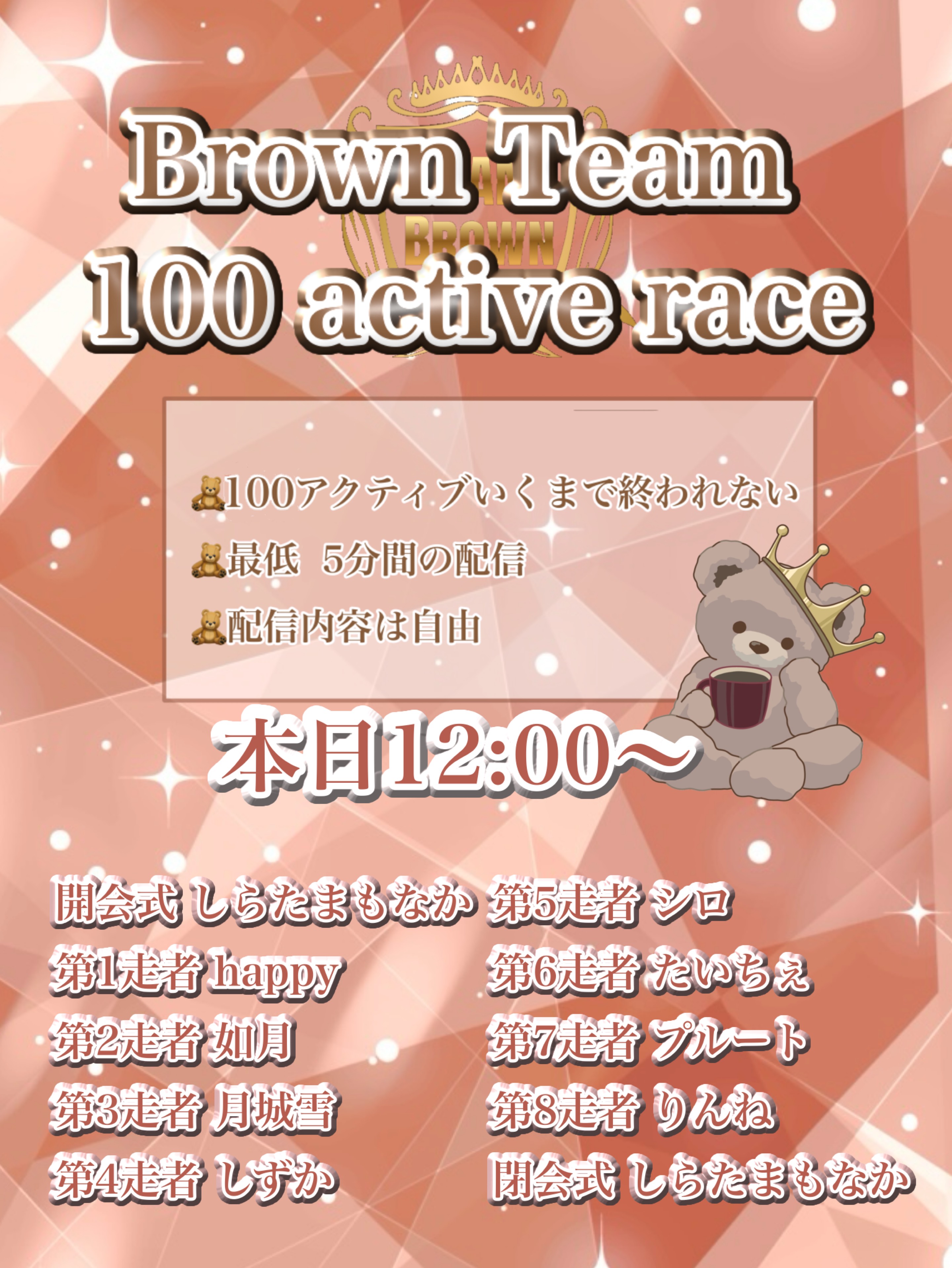 ブラウン100アクティブリレー