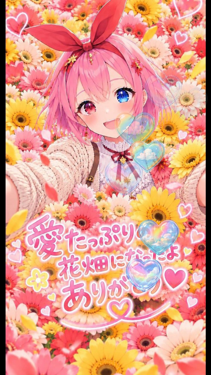 🐥お花畑 のんびり🐥🐥💛