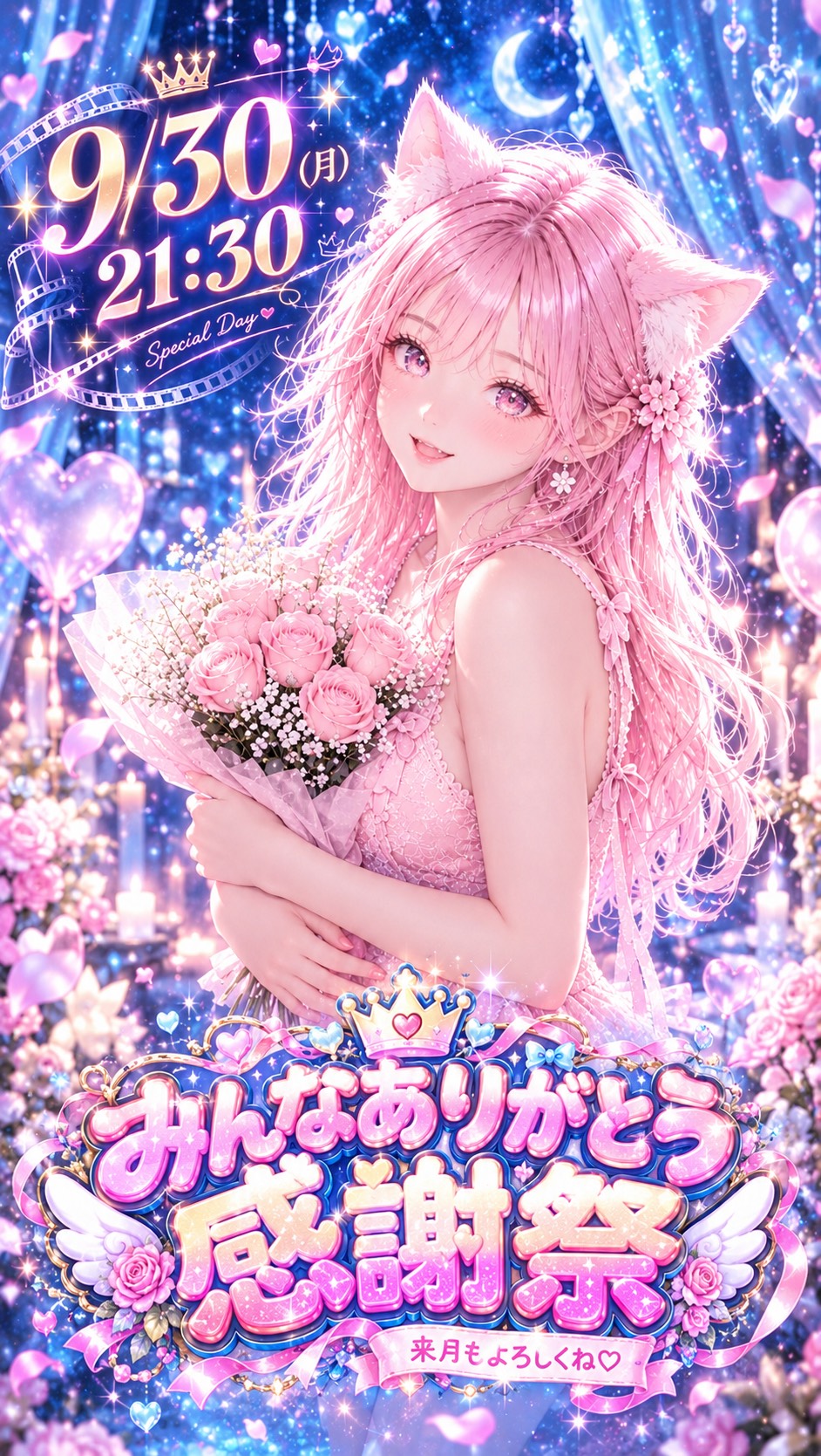 感謝祭：みんな本当に有難う‼️