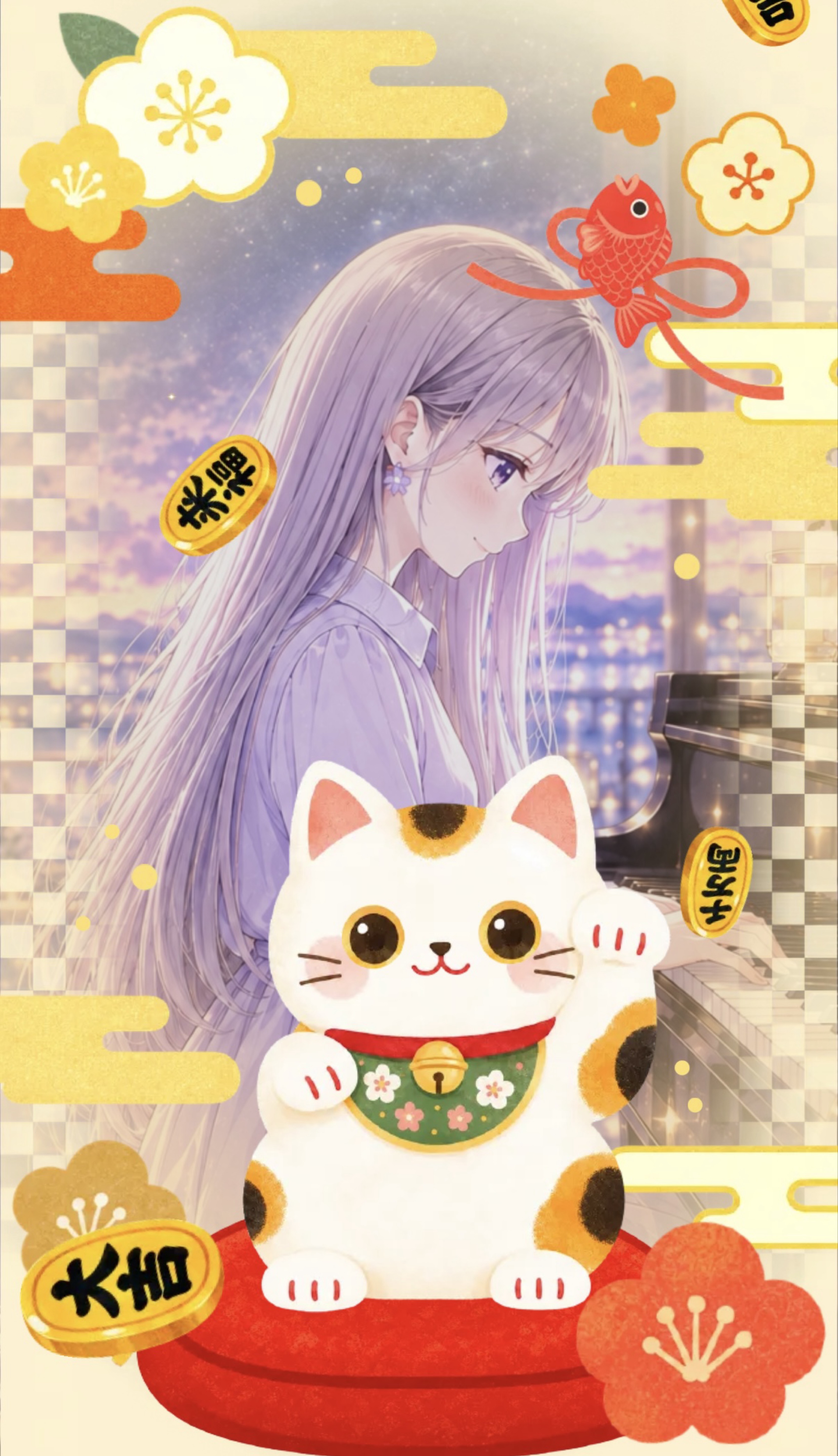 初潜〇ピアノ練習