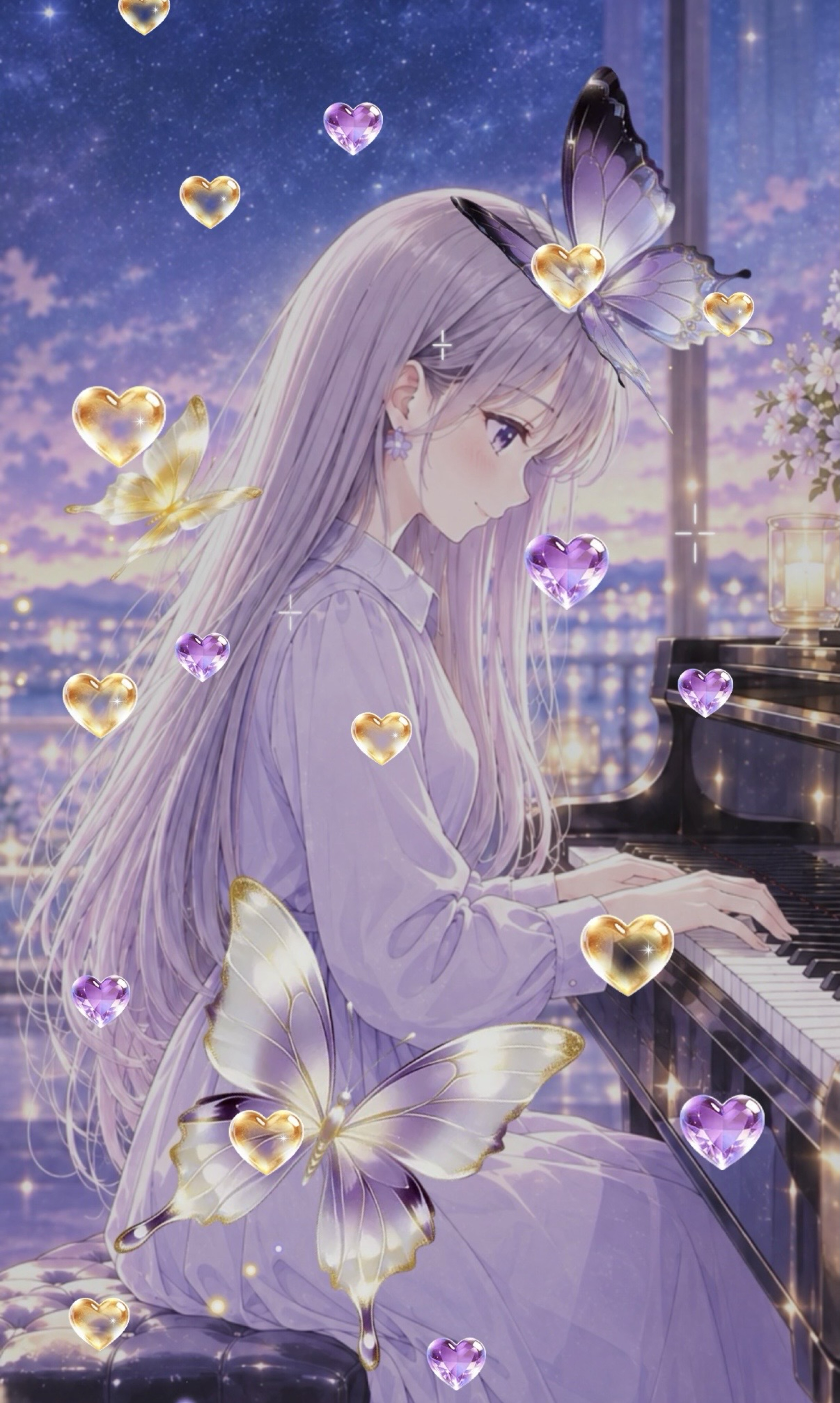 初潜〇ピアノ練習
