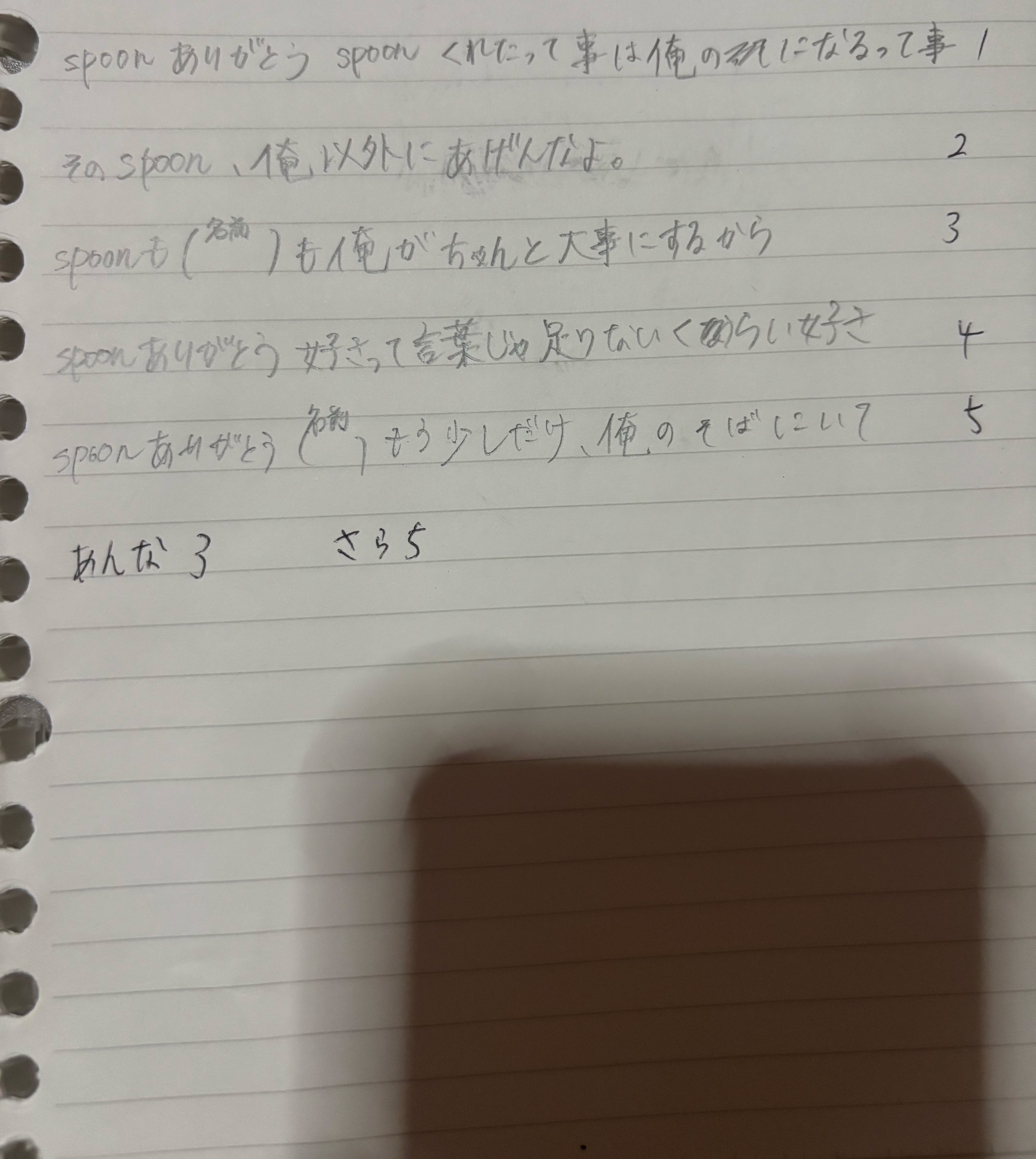 初見◯　君の推しにして　中低音