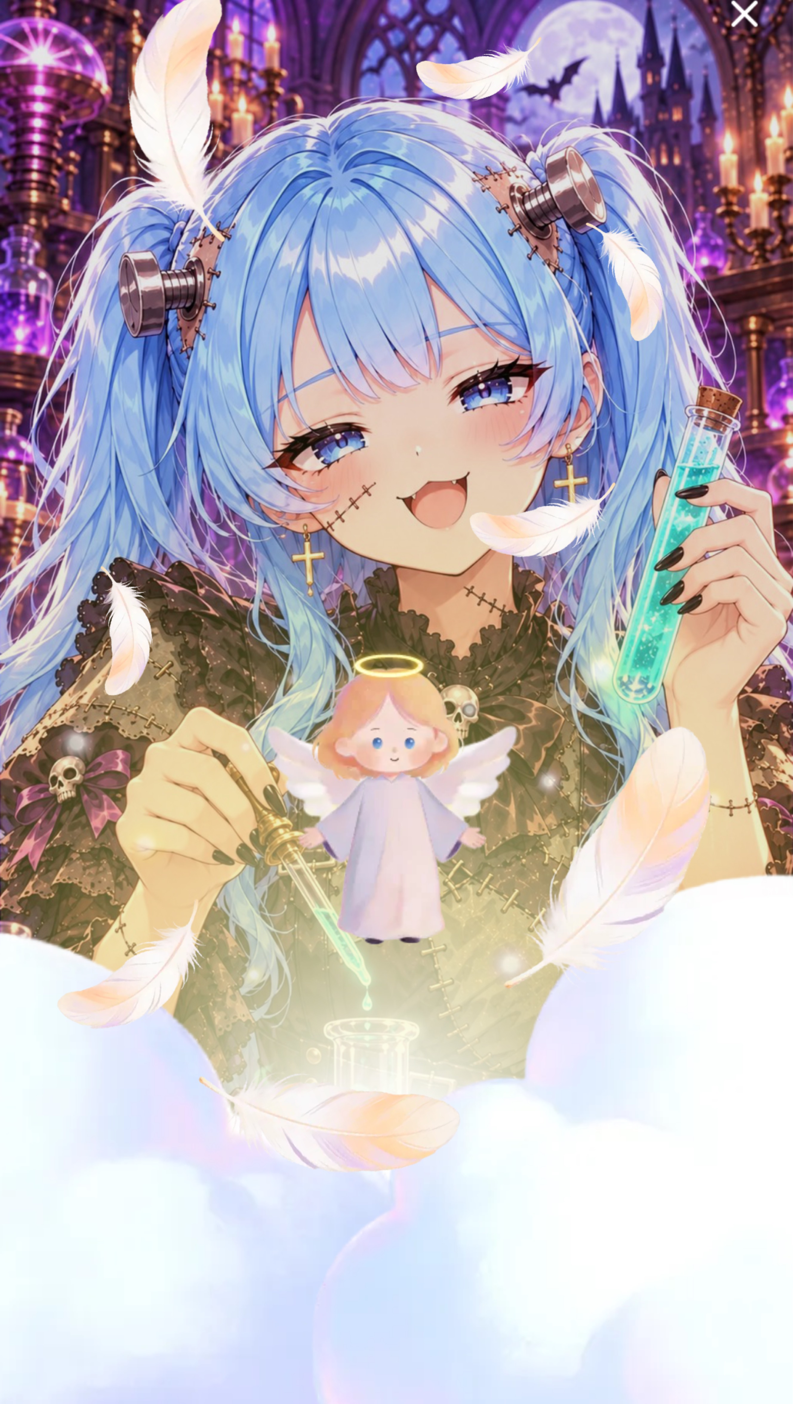 🫐◎おはよぉ言いに来てꕀ⋆？