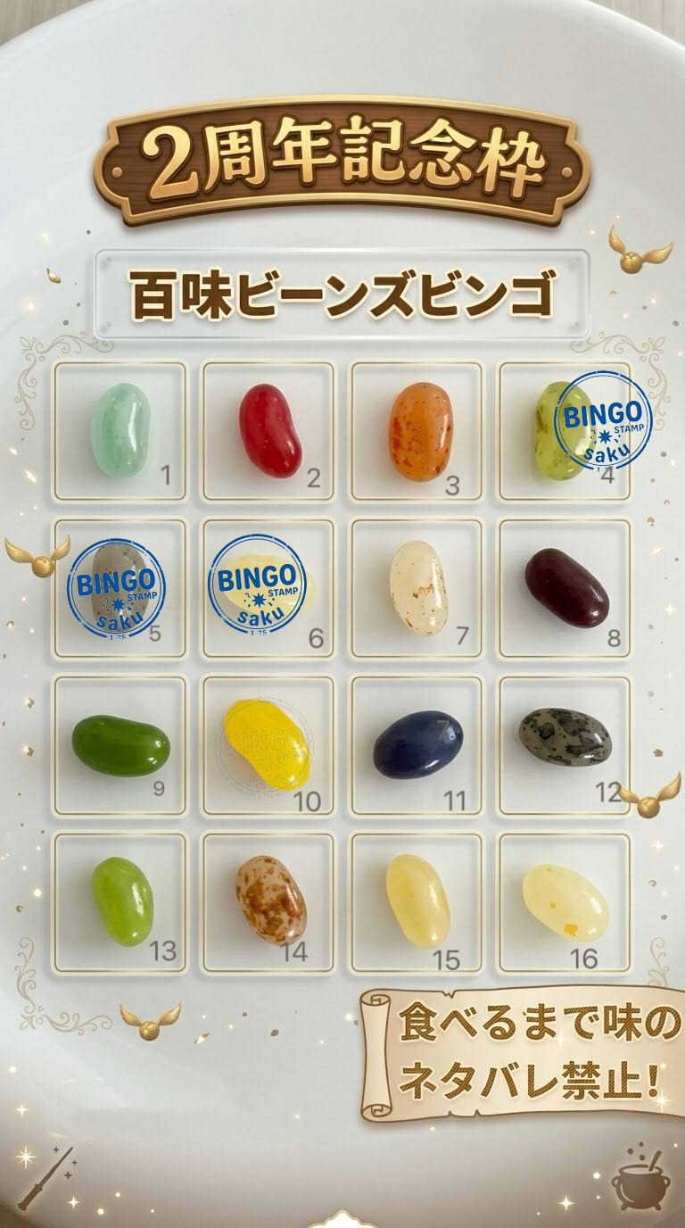 2周年！