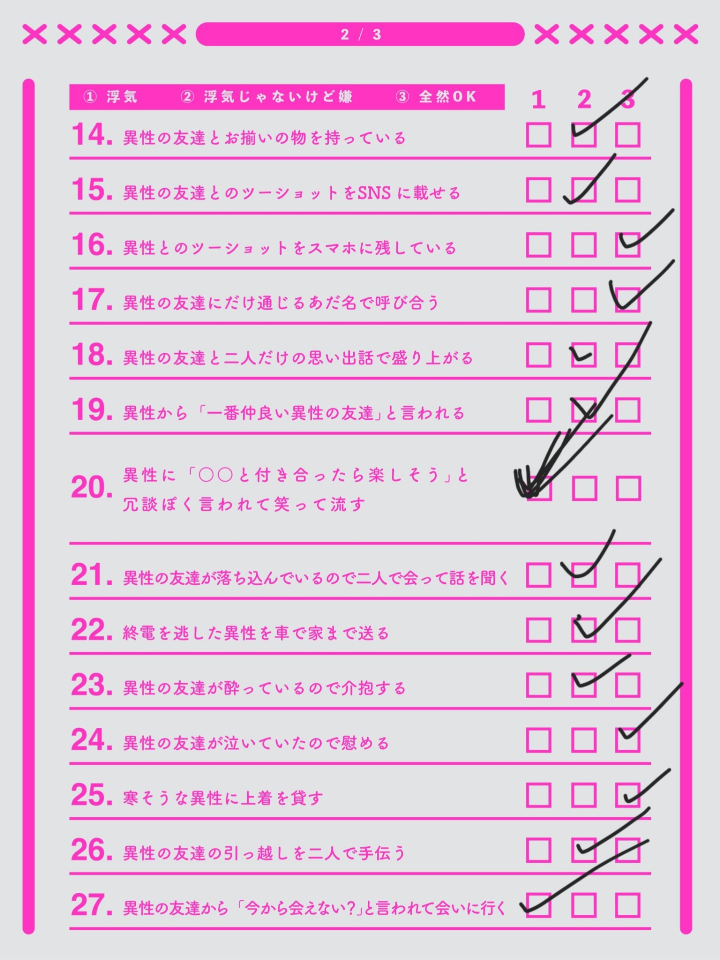 今日は寝てないよ