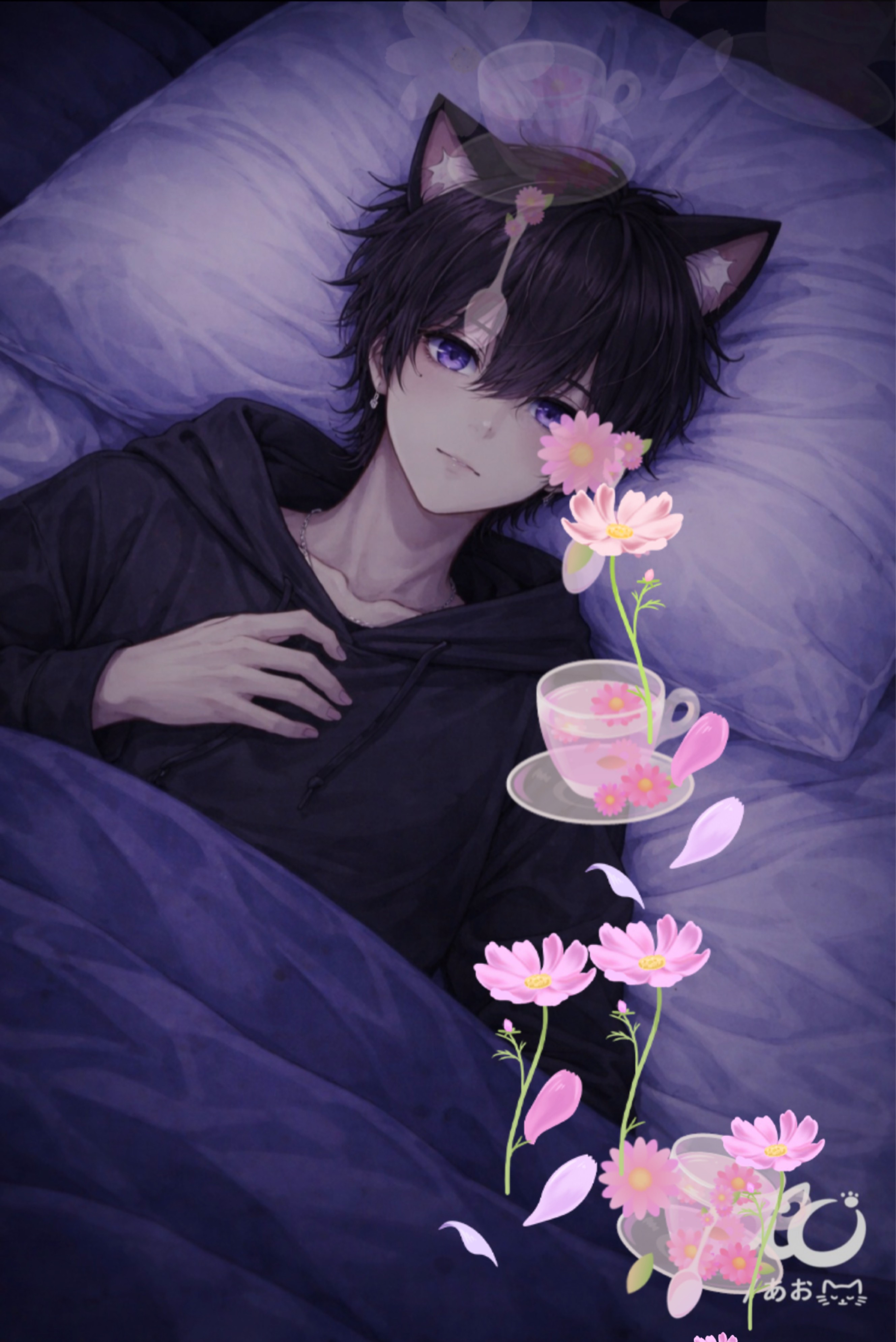 初寝潜◎おやすみ待ってる🌙#530
