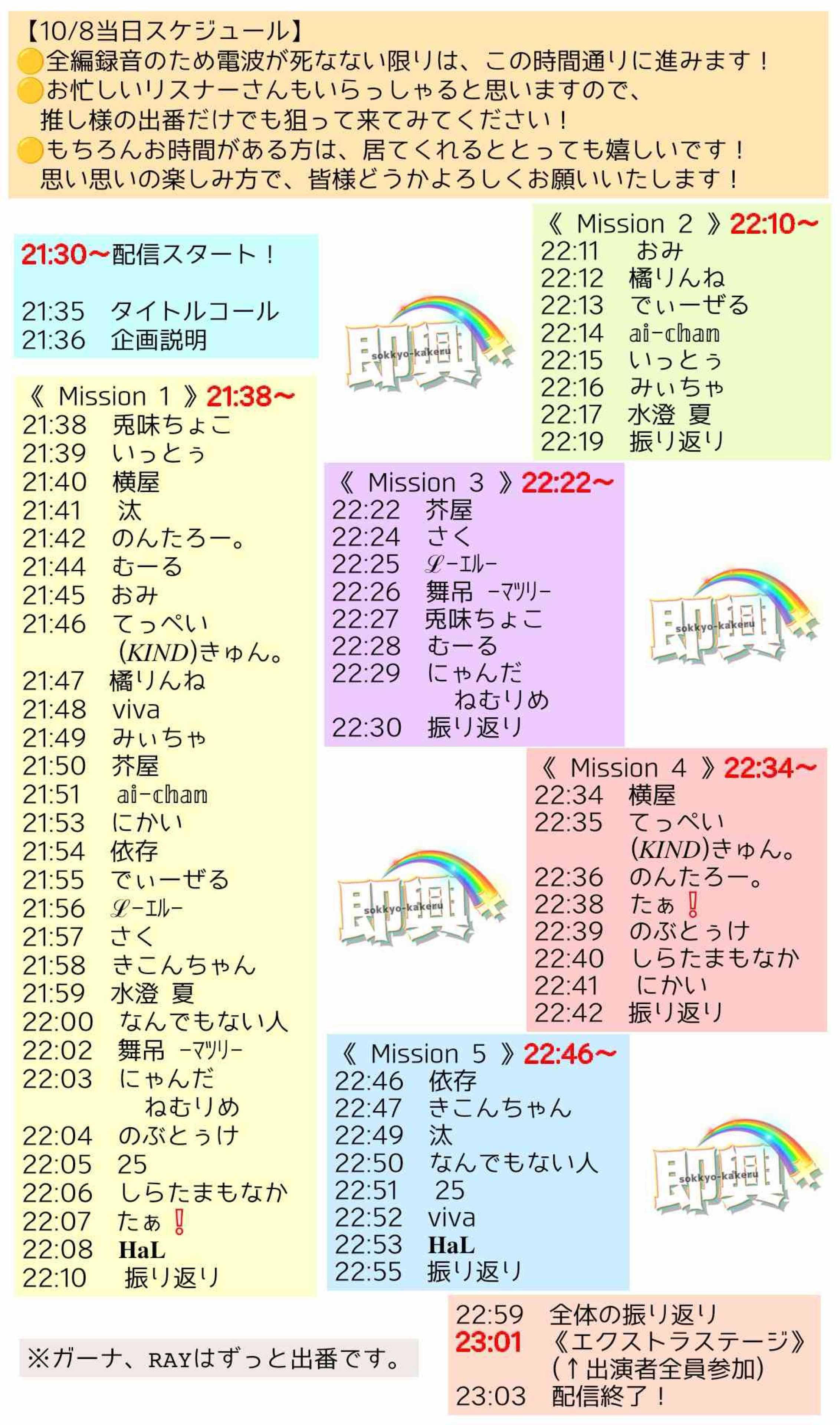 おはよう♡ちょっこしきゅん