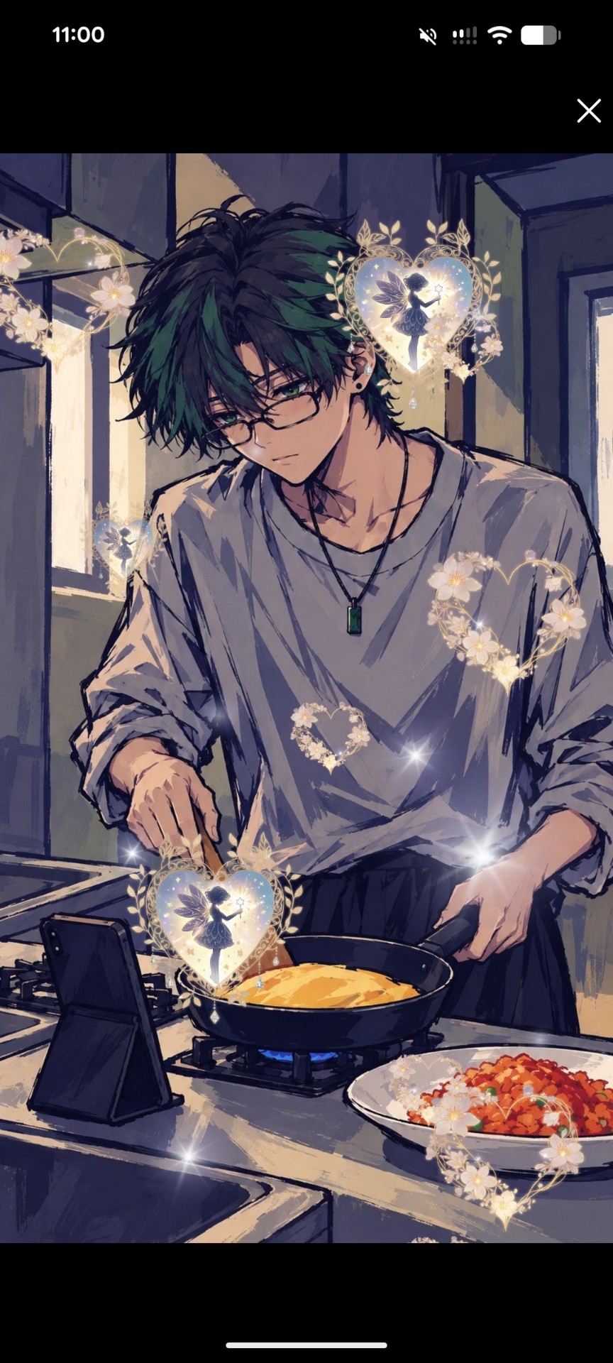 昼に一旦来て