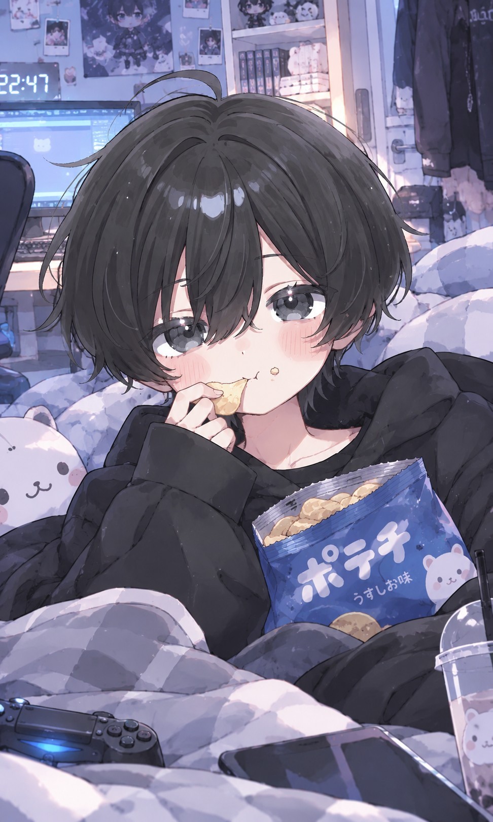 寝るまで話そ