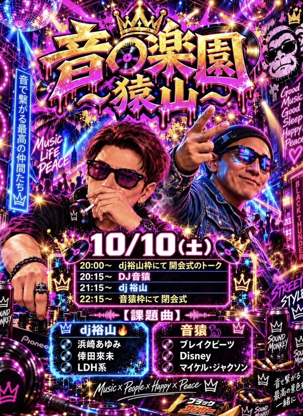 🔥音の楽園～猿山～🔥