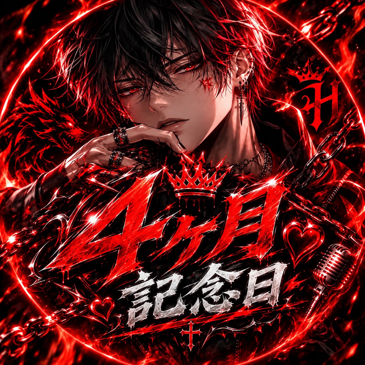 初〇潜〇voice挑戦中、4ヶ月記念日