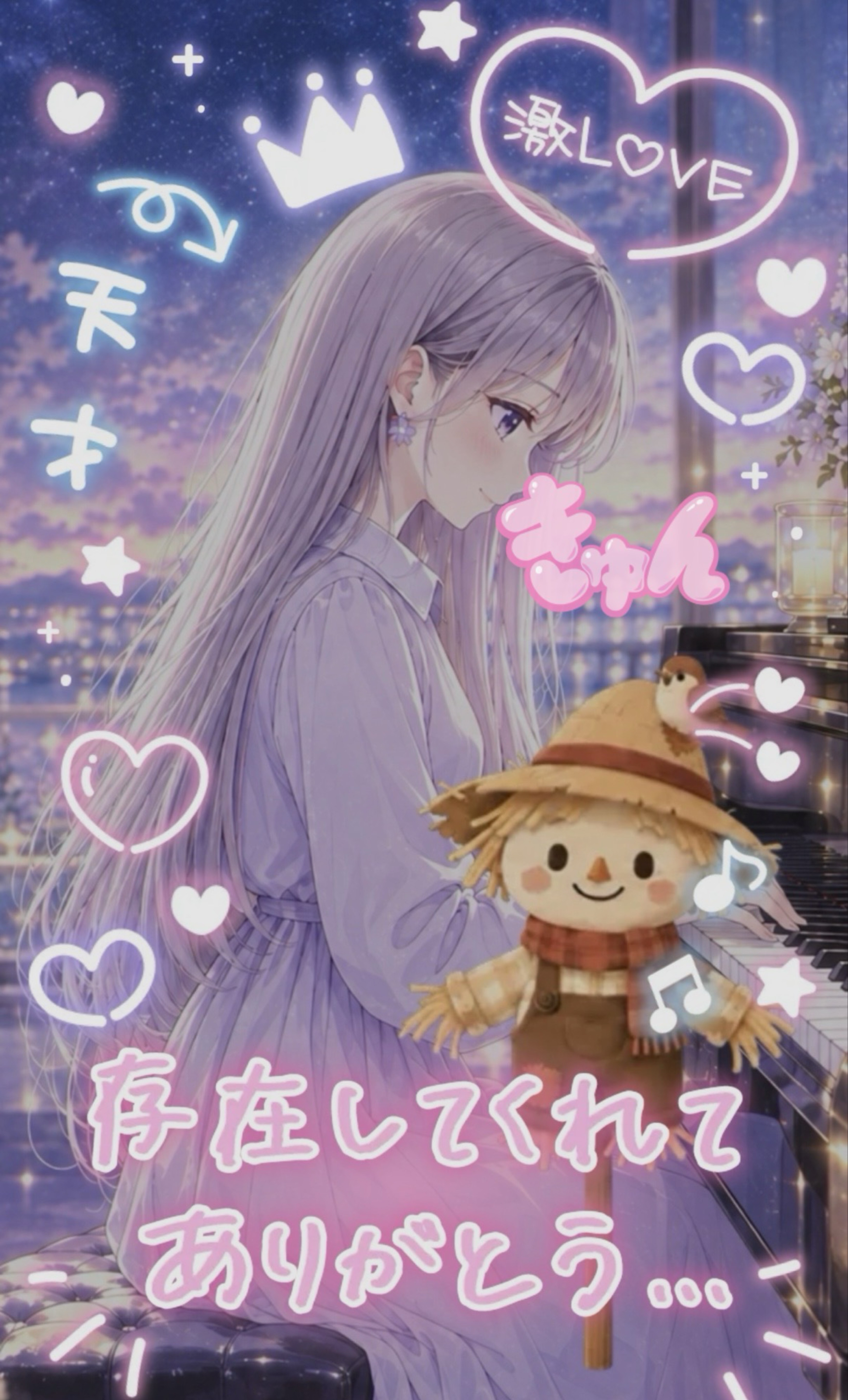 初潜〇ピアノ練習