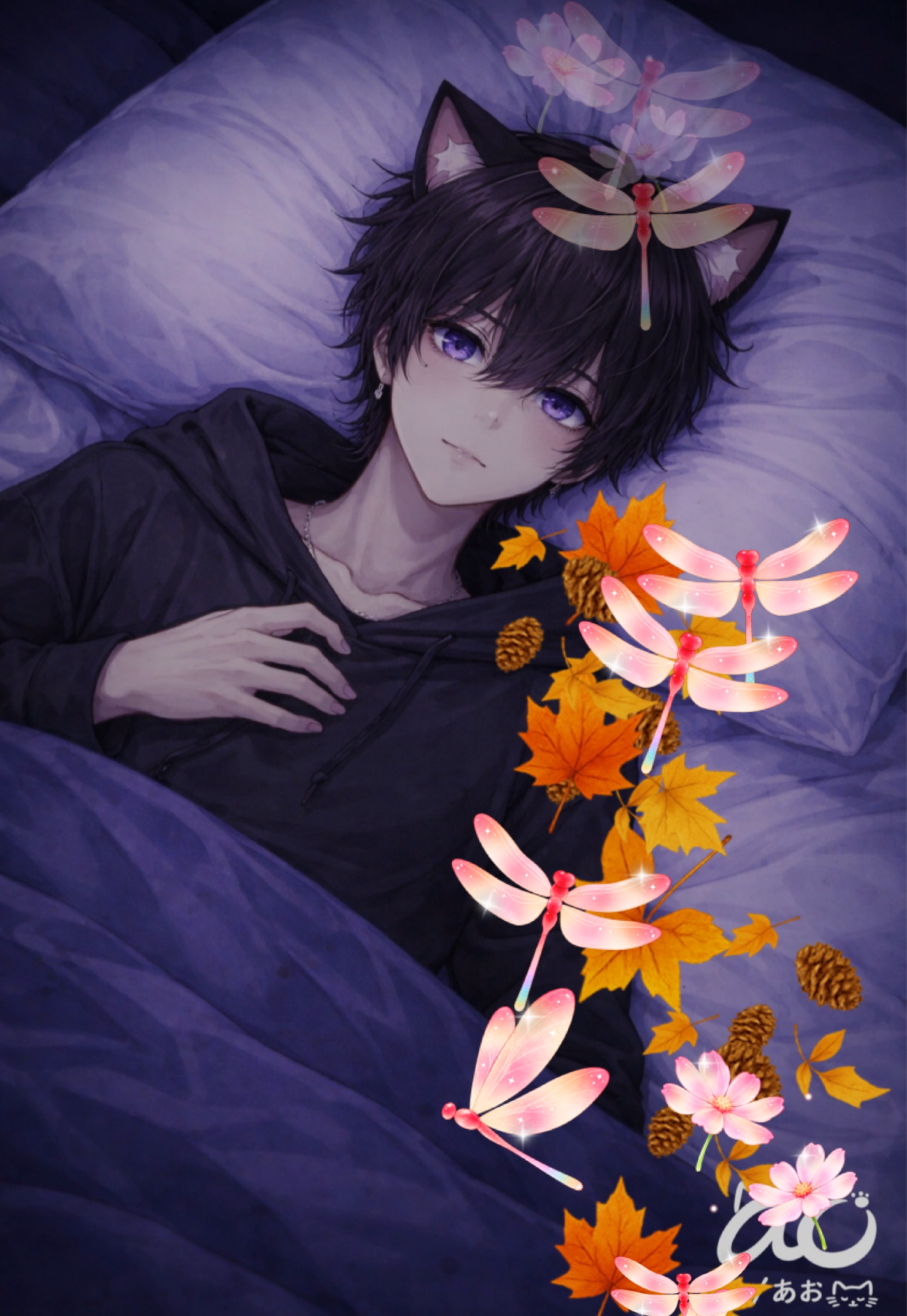 初寝潜◎おやすみ待ってる🌙#538