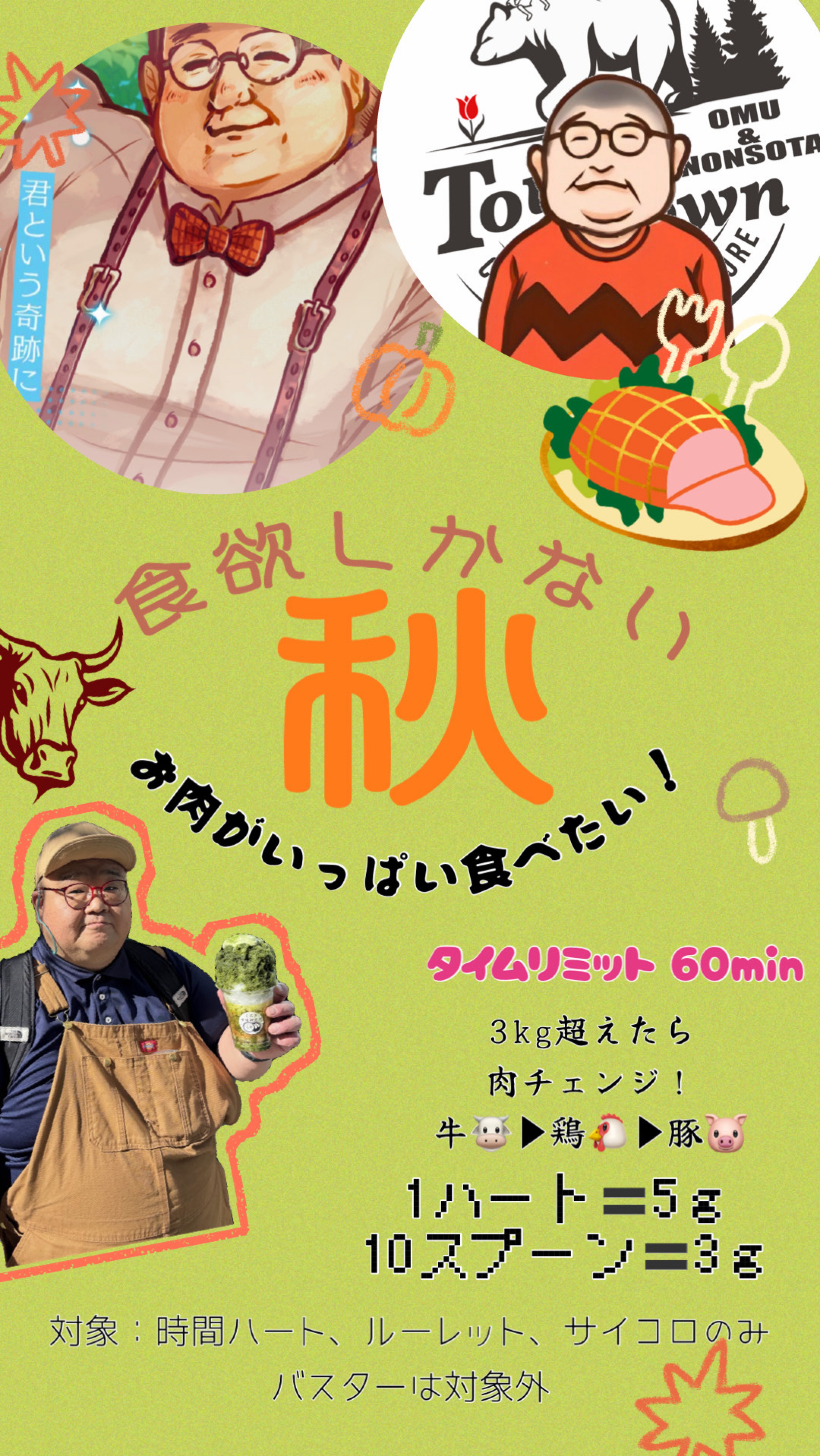 肉が食べたい男