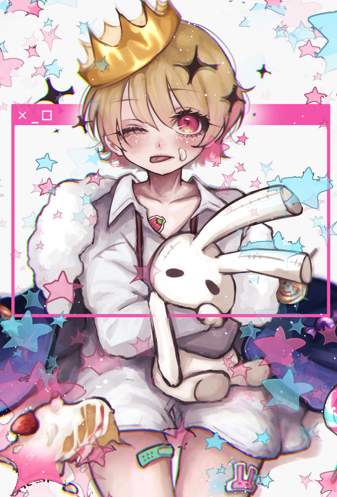 誕生日おメイクをする( ᐢᢦᐢ )🎂