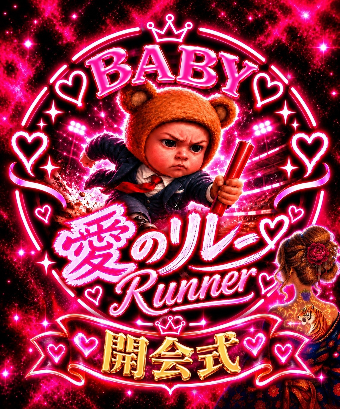 👶愛のリレー開会式